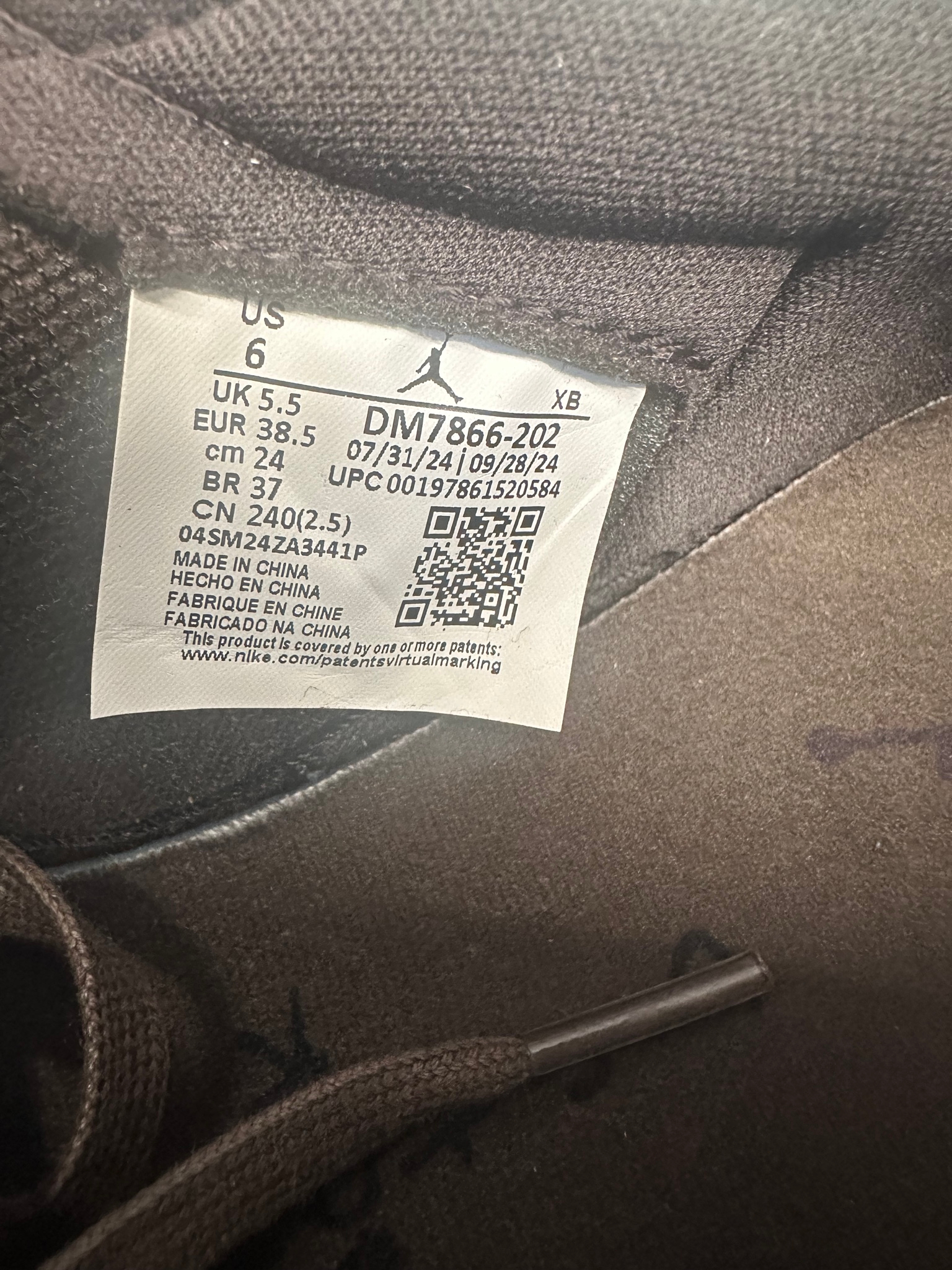 Air Jordan x Travis Scott 1 Low, миниатюра 8