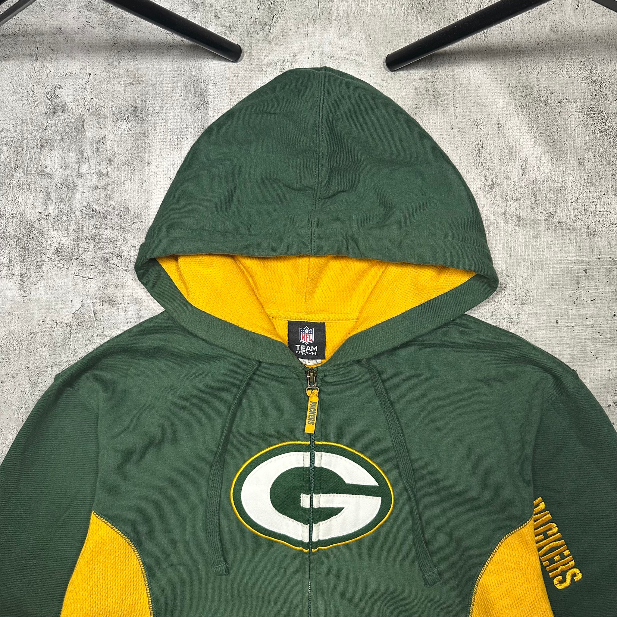 NFL Packers green zip hoodie, миниатюра 5