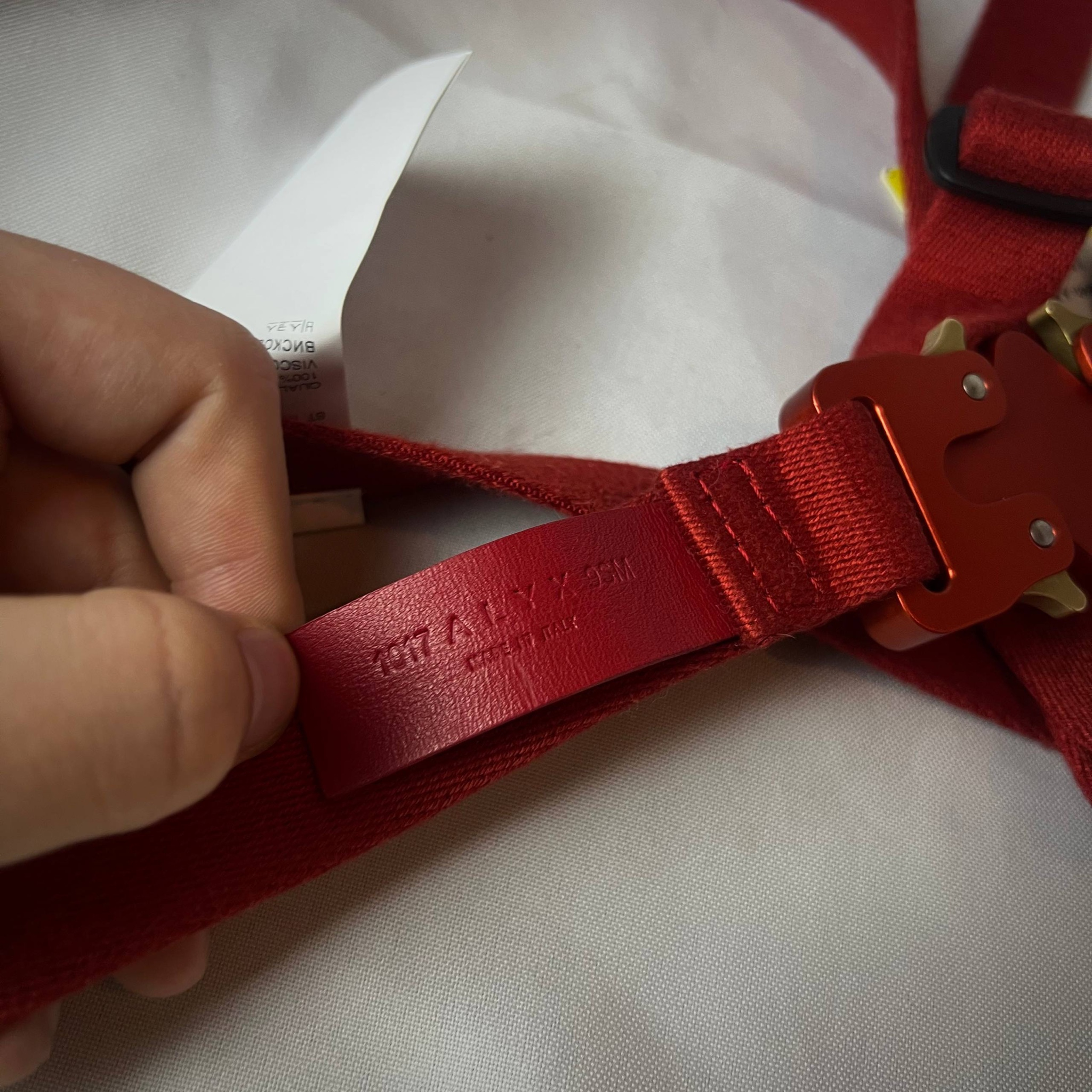 1017 ALYX 9SM Tri-Buckle Chest Belt, миниатюра 4