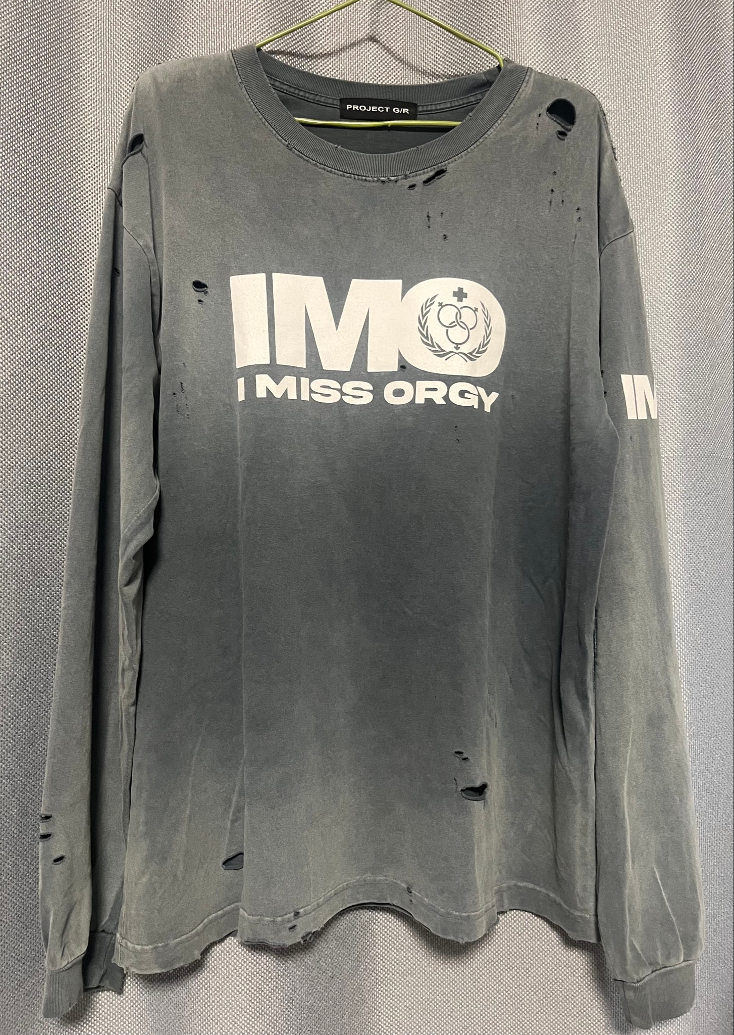 Project G/R IMO Washed Long Sleeve, миниатюра 1