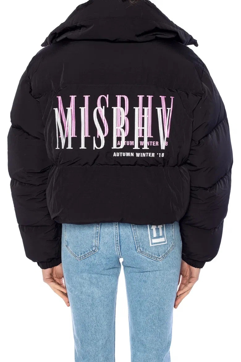 Misbhv Cropped logo Embroidered Puffer, миниатюра 15