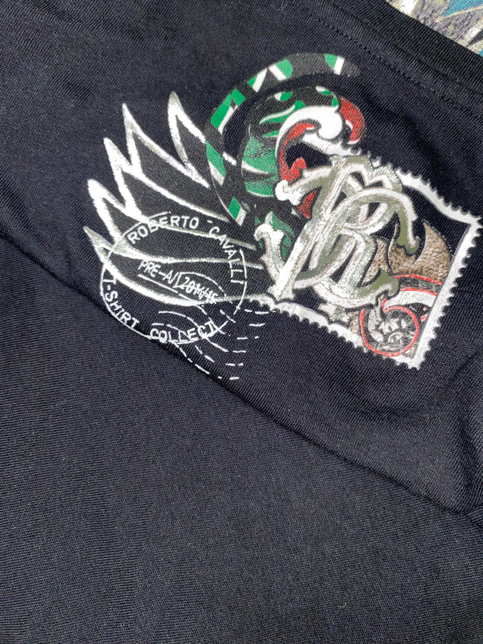 Roberto Cavalli Foil dragon tee Pre-Fall 2014/15, миниатюра 3