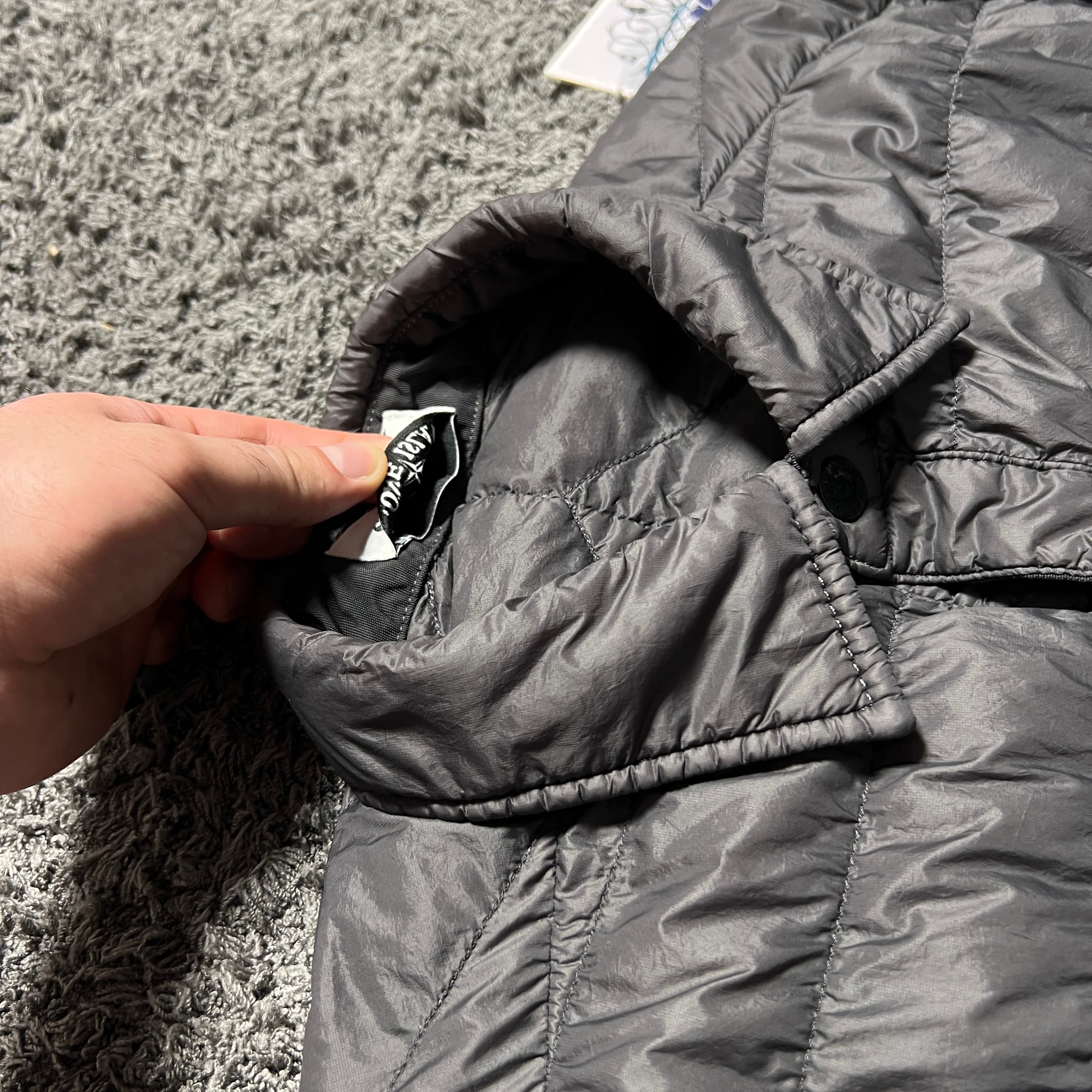 Stone Island GARMENT DYED MICRO YARN DOWN JACKET, миниатюра 6