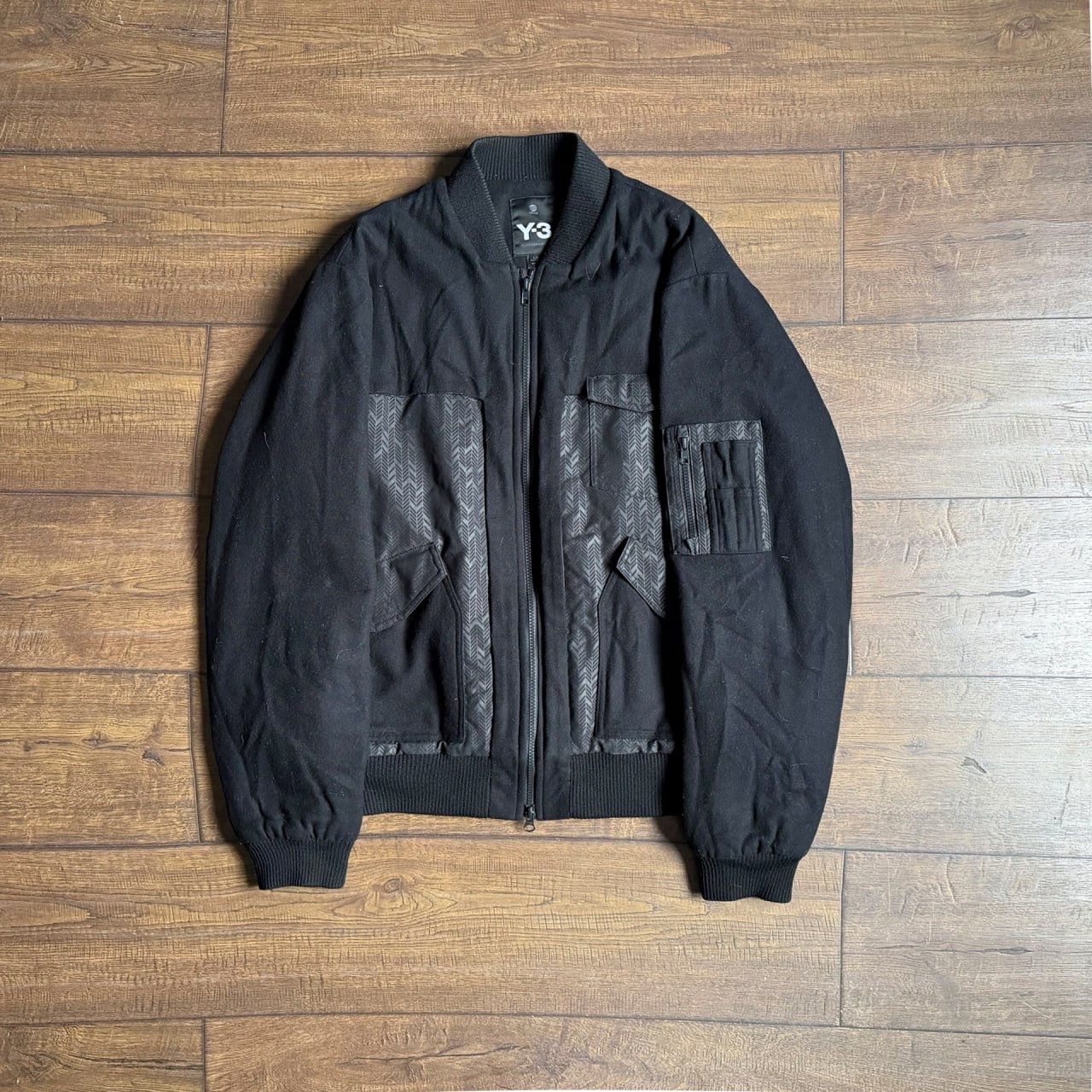 Y-3 Yohji Yamamoto x Adidas Куртка Бобмер, миниатюра 1