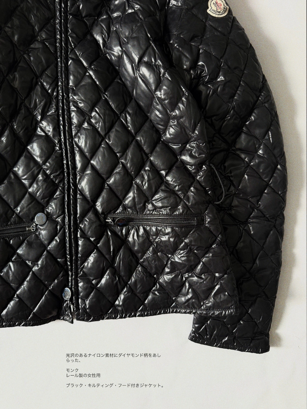 Moncler 2000s Vintage Women Quilted Jacket, миниатюра 3