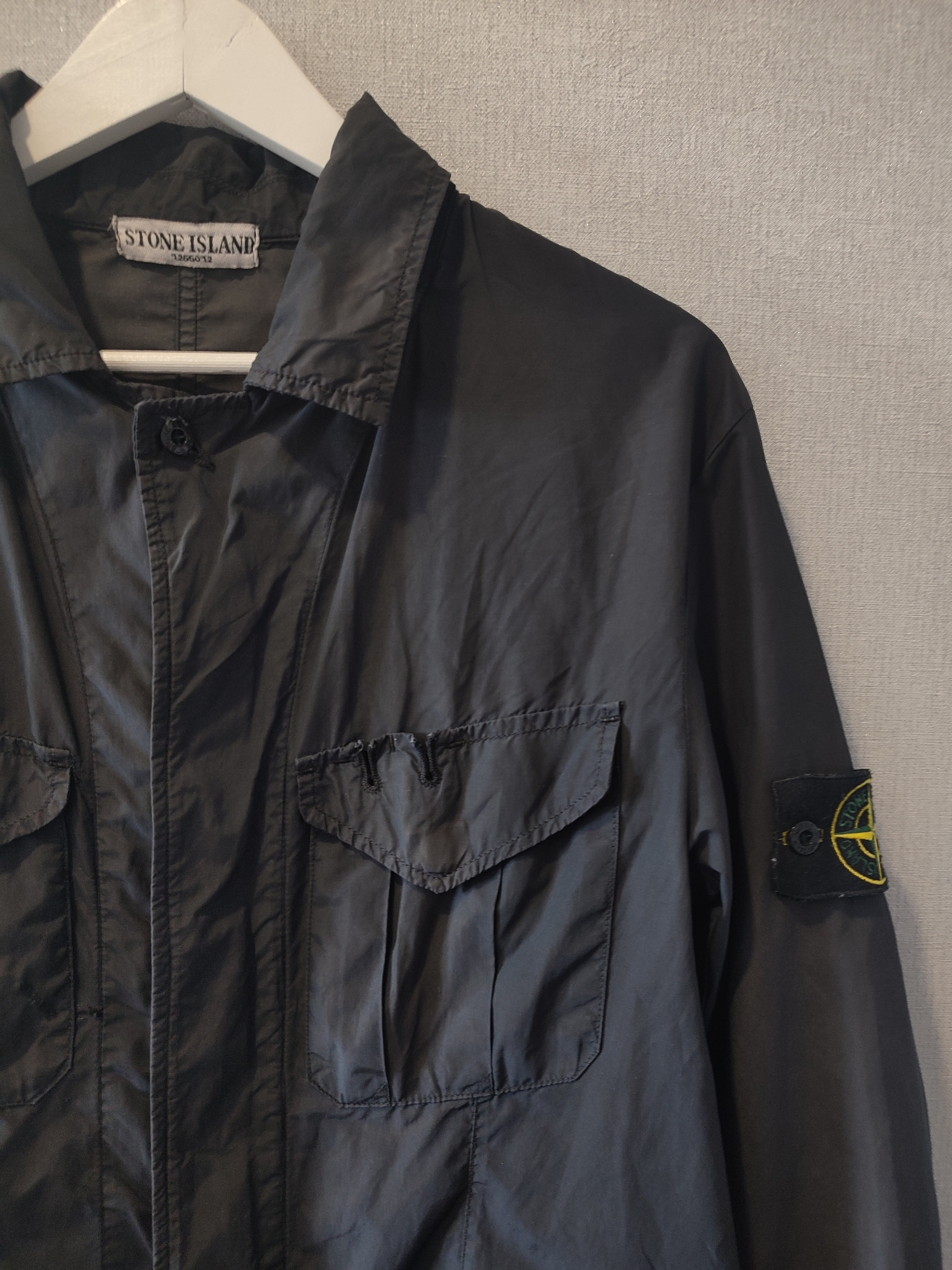 Stone Island  Light Jacket Overshirt Black SS/08, миниатюра 2