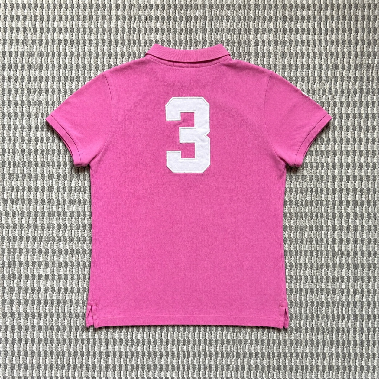 Polo Ralph Lauren Vintage Pink Big Logo Chief Keef Tee, миниатюра 2