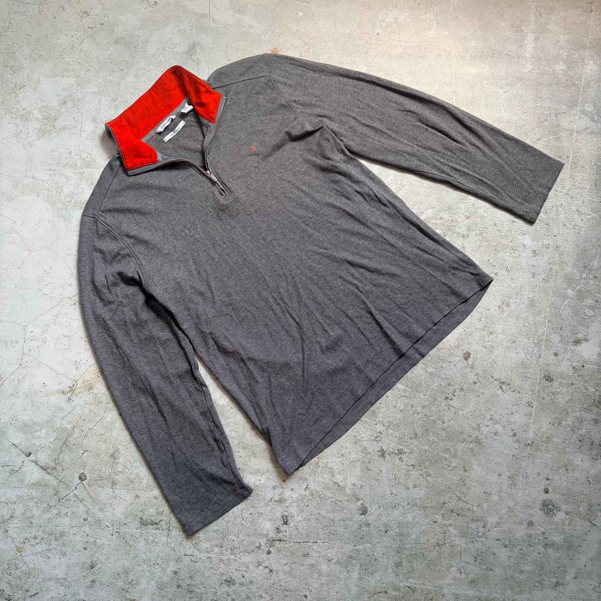 Calvin Klein Galaxy gray Half zip, миниатюра 2