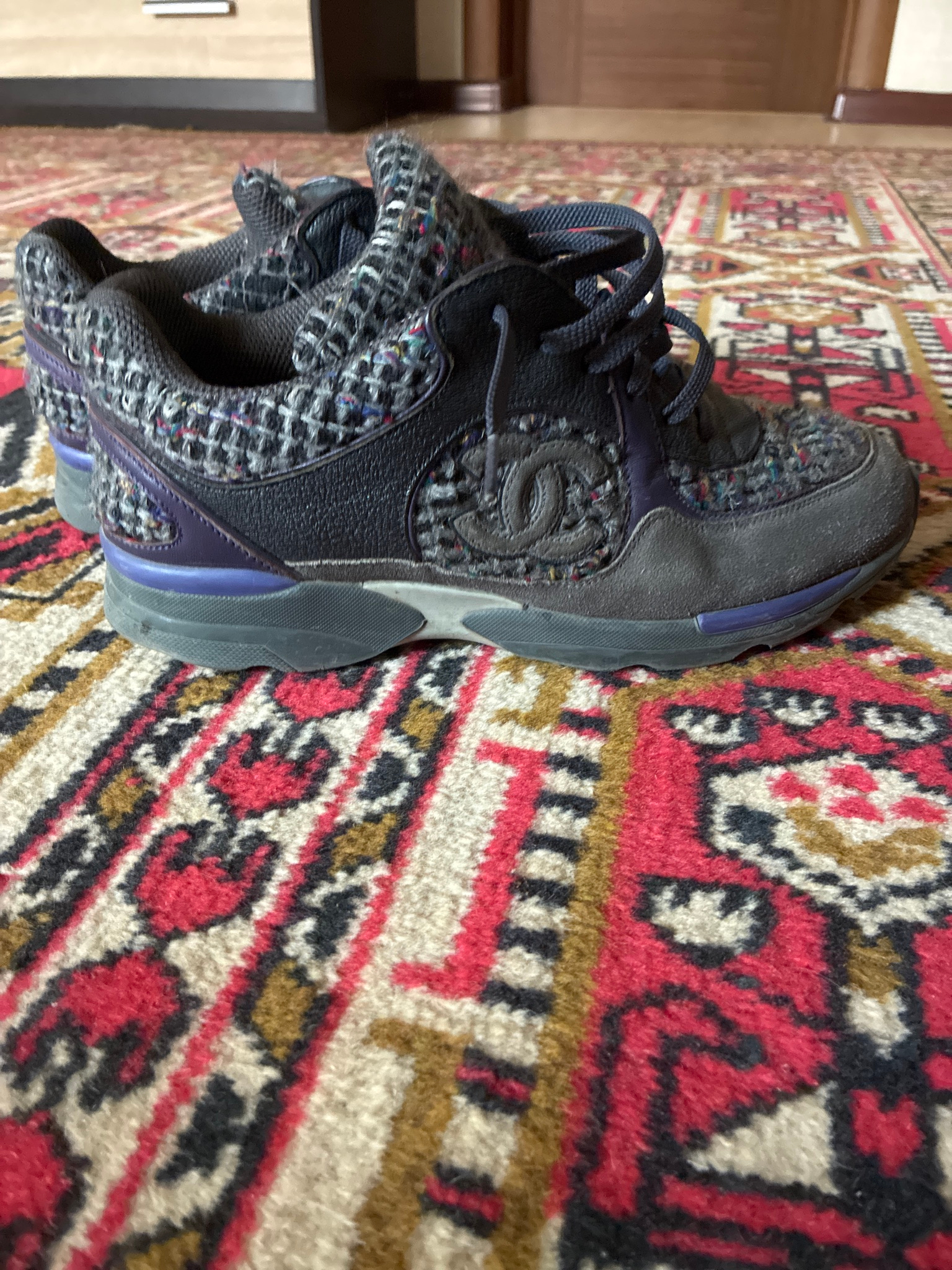 Chanel Tweed runner 15ss, миниатюра 7