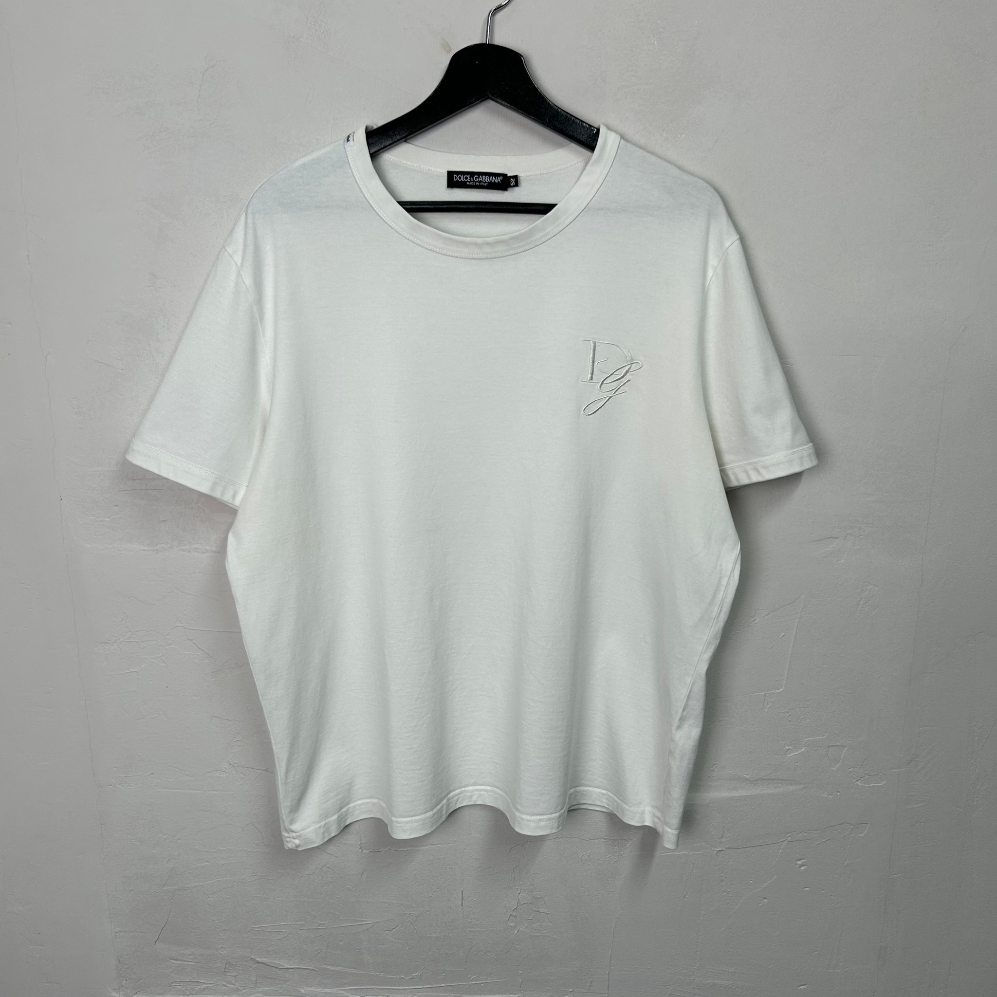 Dolce & Gabbana Embroidery Shine Logo T-Shirt, миниатюра 1