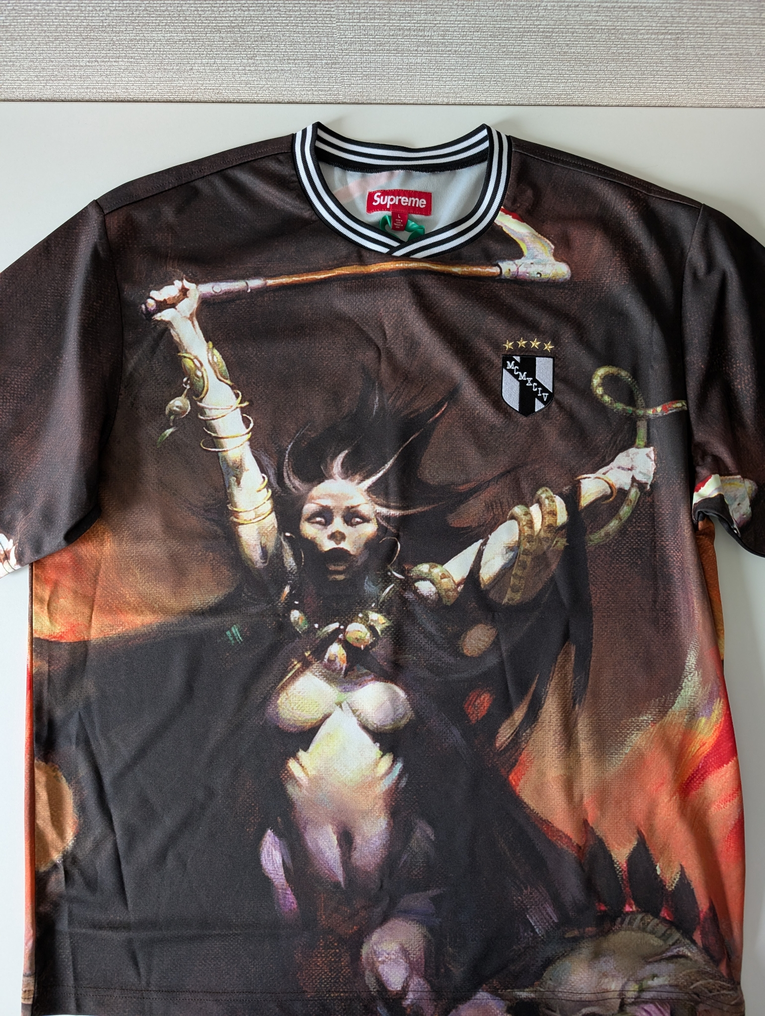 Supreme x Frank Frazetta Футболка, миниатюра 1