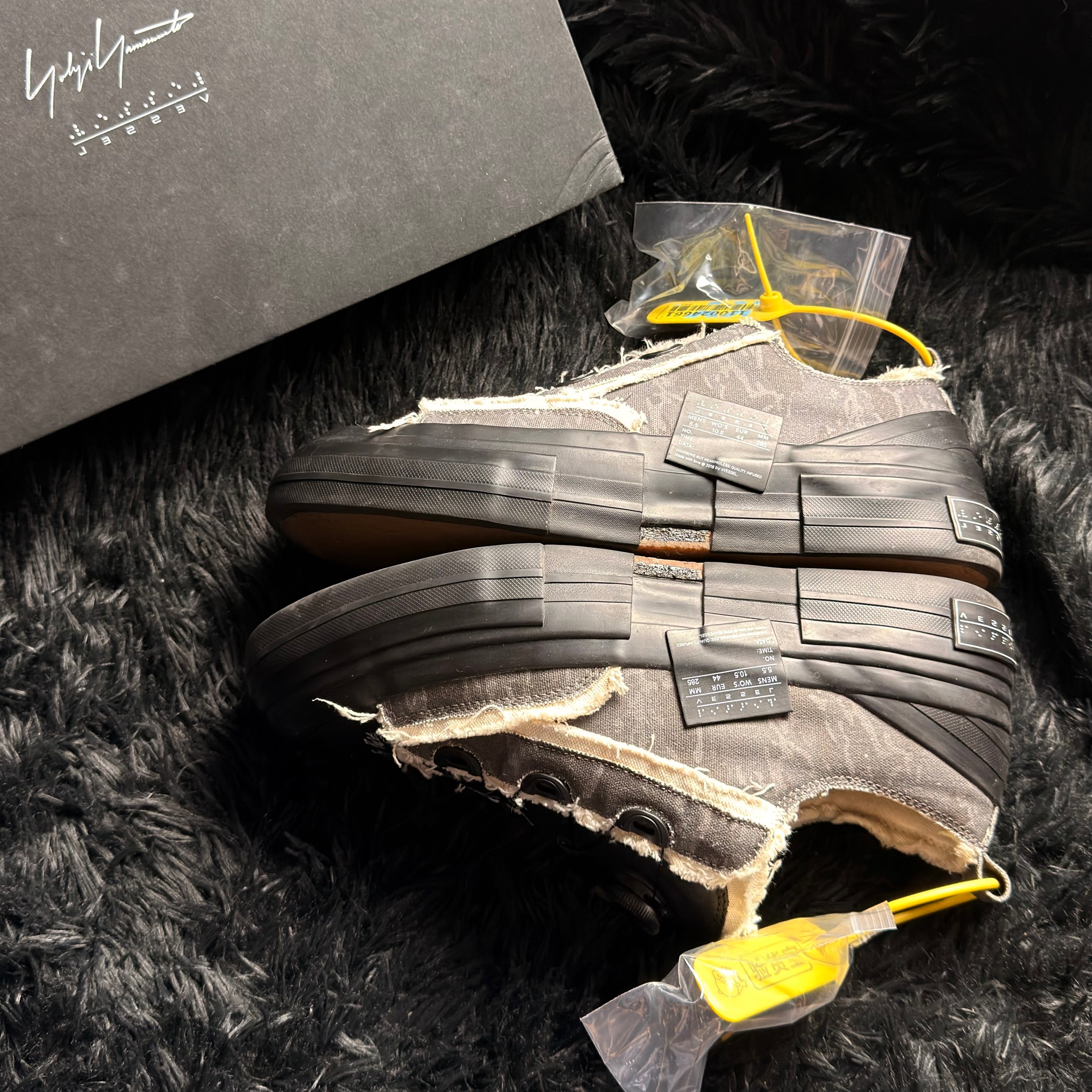 Yohji Yamamoto xVESSEL Camouflage Кеды, миниатюра 9