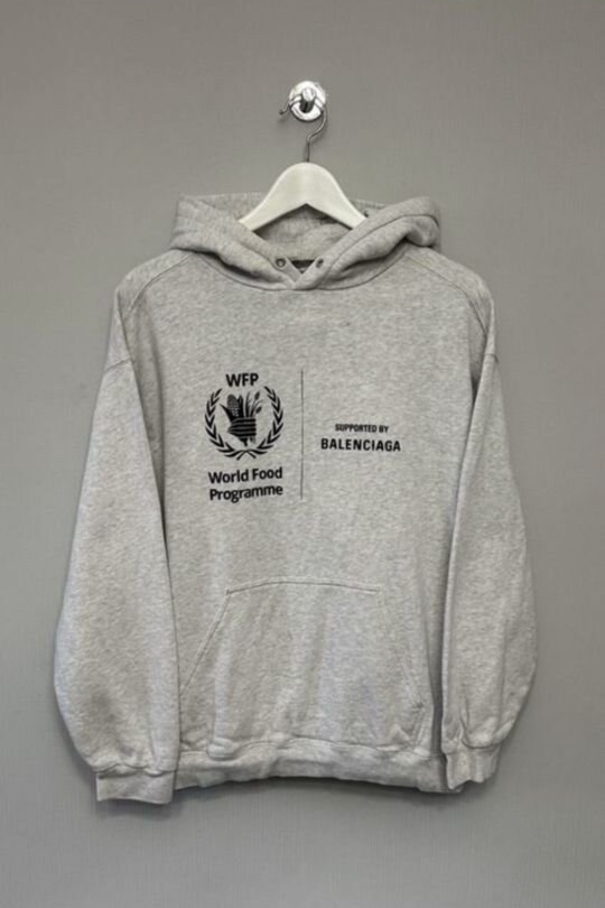 Balenciaga x World Food Programme Hoodie SS20, миниатюра 1