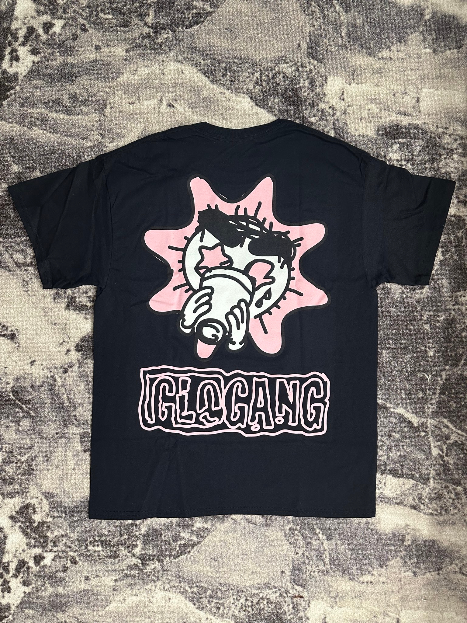 Glo Gang Doodle Sun Glo Tee Black, миниатюра 2