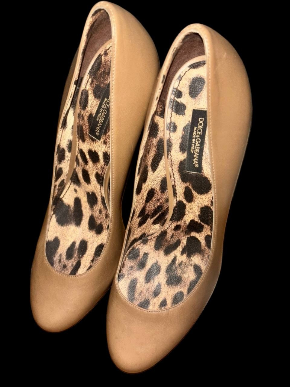 Dolce & Gabbana Leopard Heels, миниатюра 1