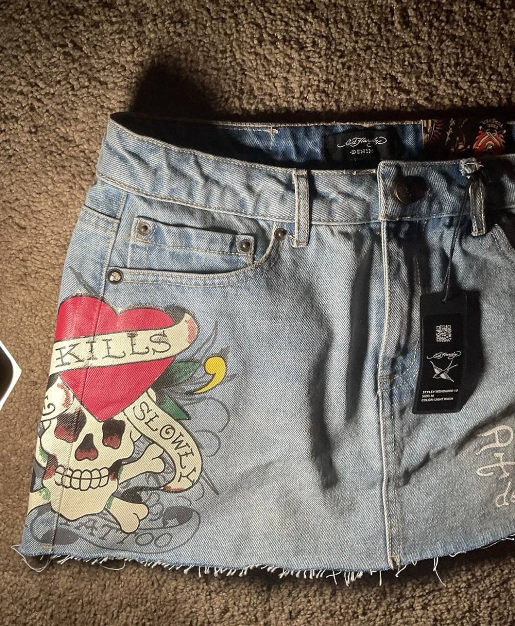 Ed Hardy Юбка, миниатюра 3