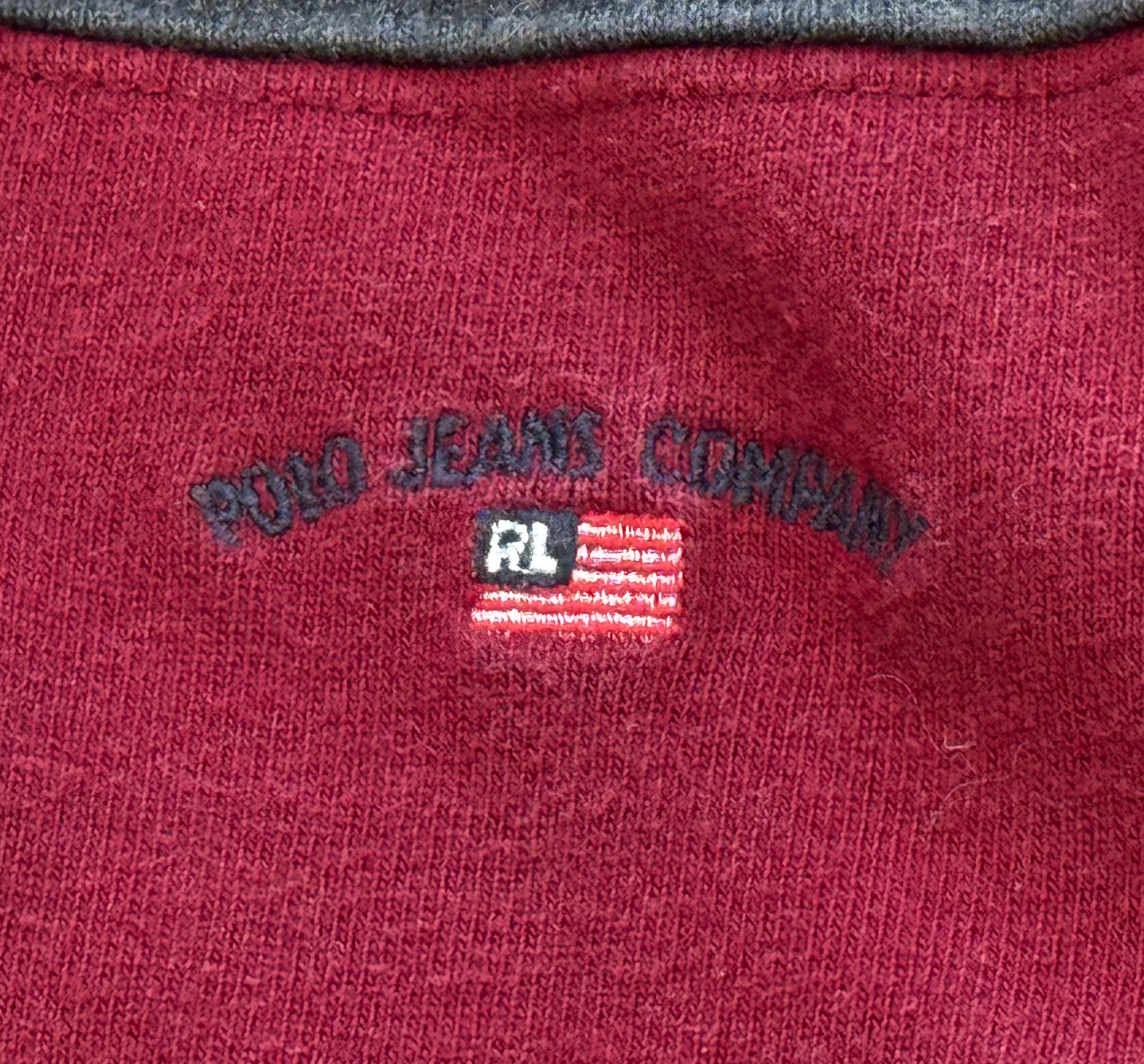 Polo Jeans by Ralph Lauren 67 Vintage Rugby Sweatshirt, миниатюра 5