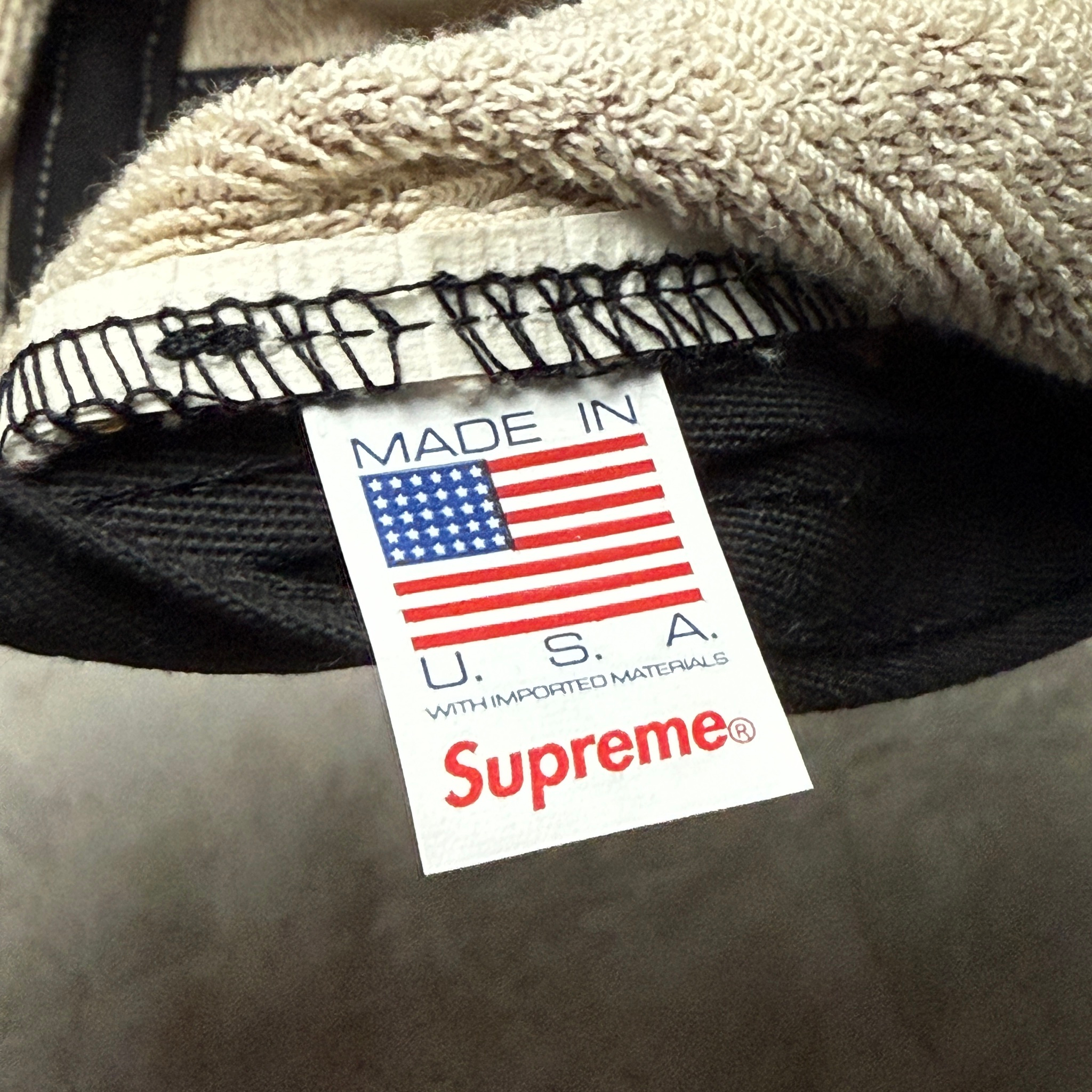 Supreme Terry Spellout Camp Cap SS22, миниатюра 3
