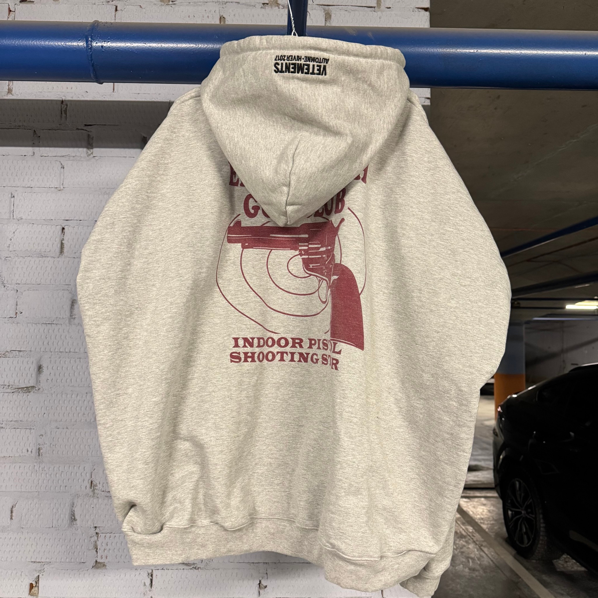 Худи Vetements оригинал Vetements eleven inch gun club, миниатюра 3