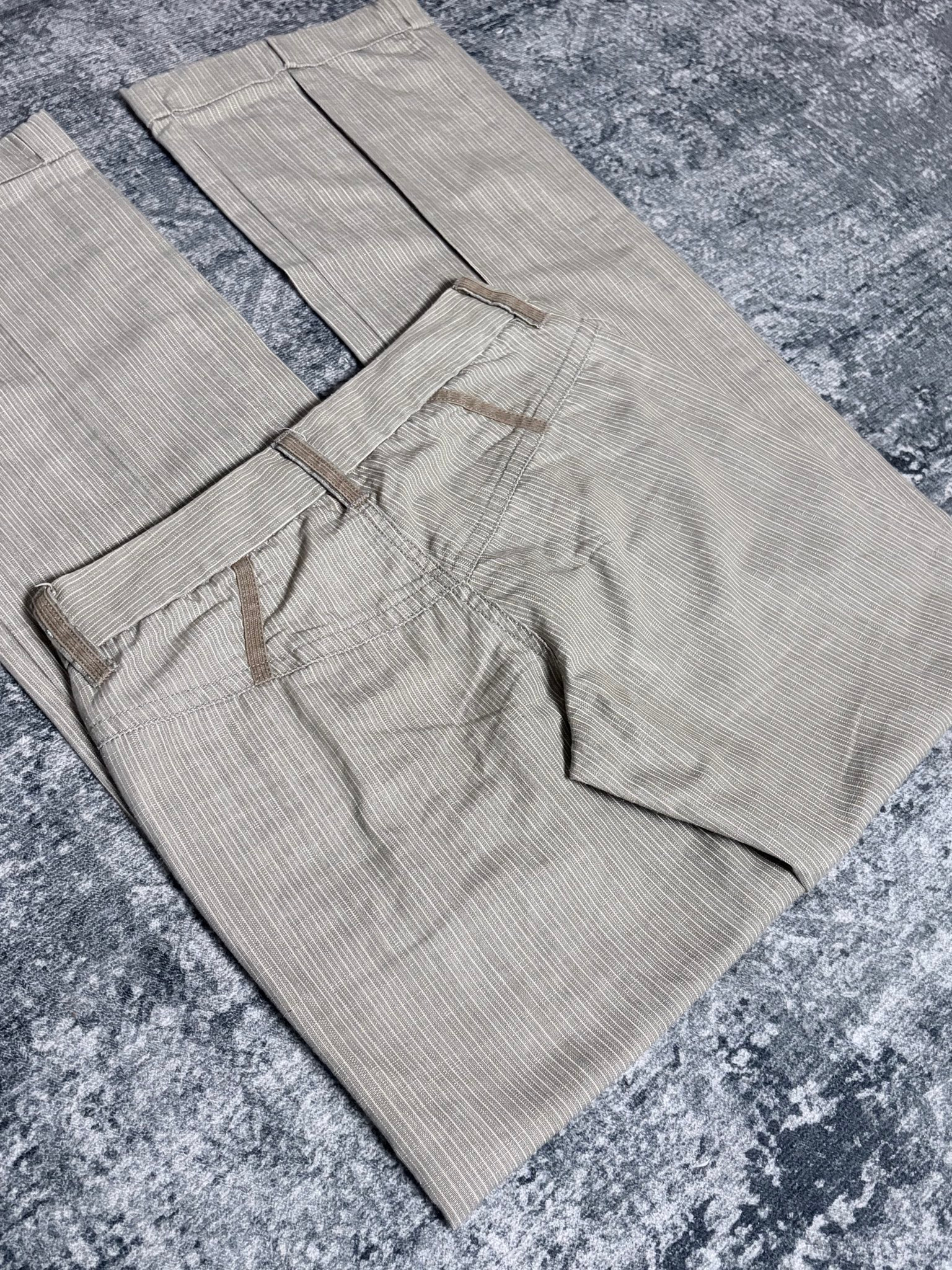 Diesel Clouds Rare Line Striped Pants (2000s), миниатюра 11