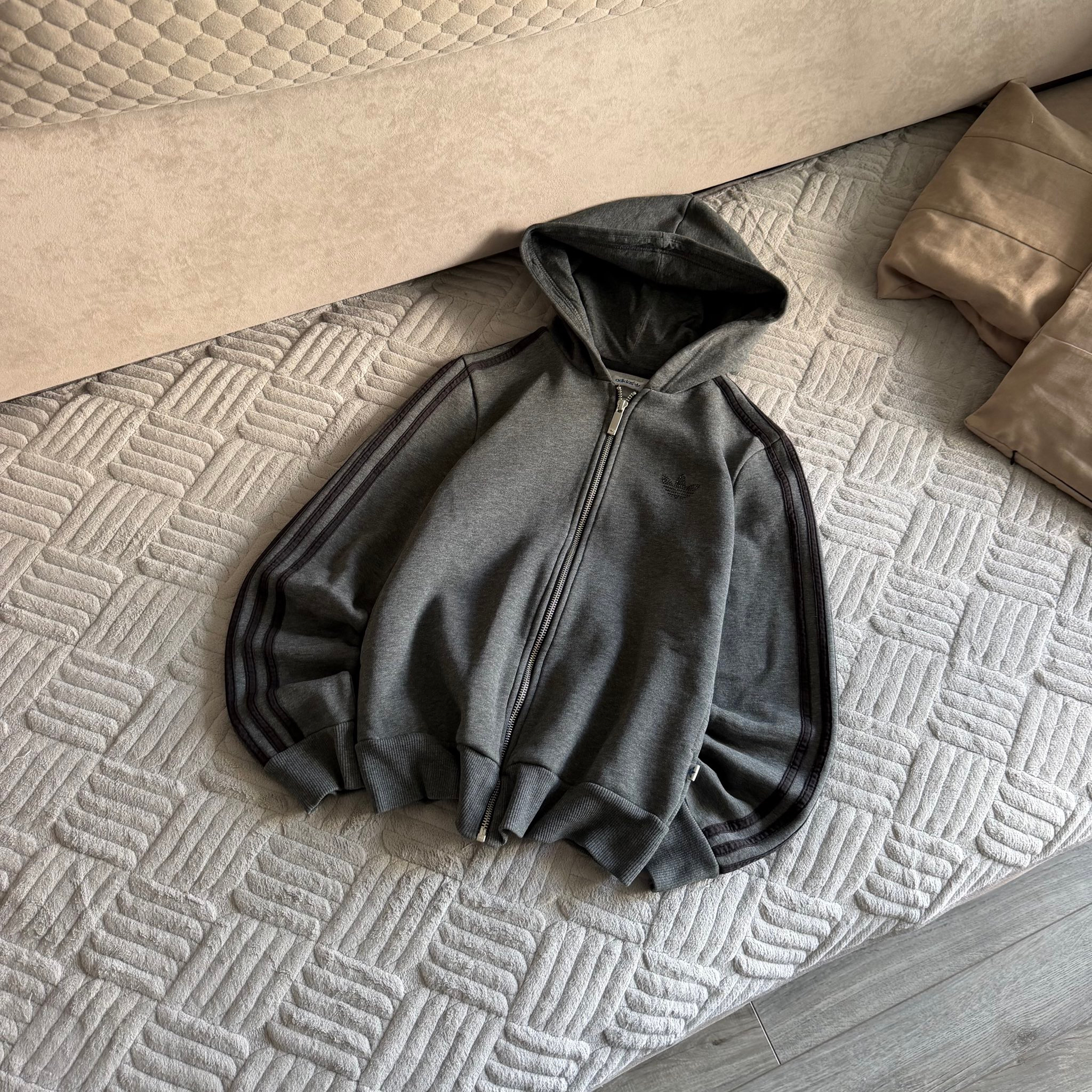 Adidas Vintage Zip-Hoodie y2k Treofil, миниатюра 1