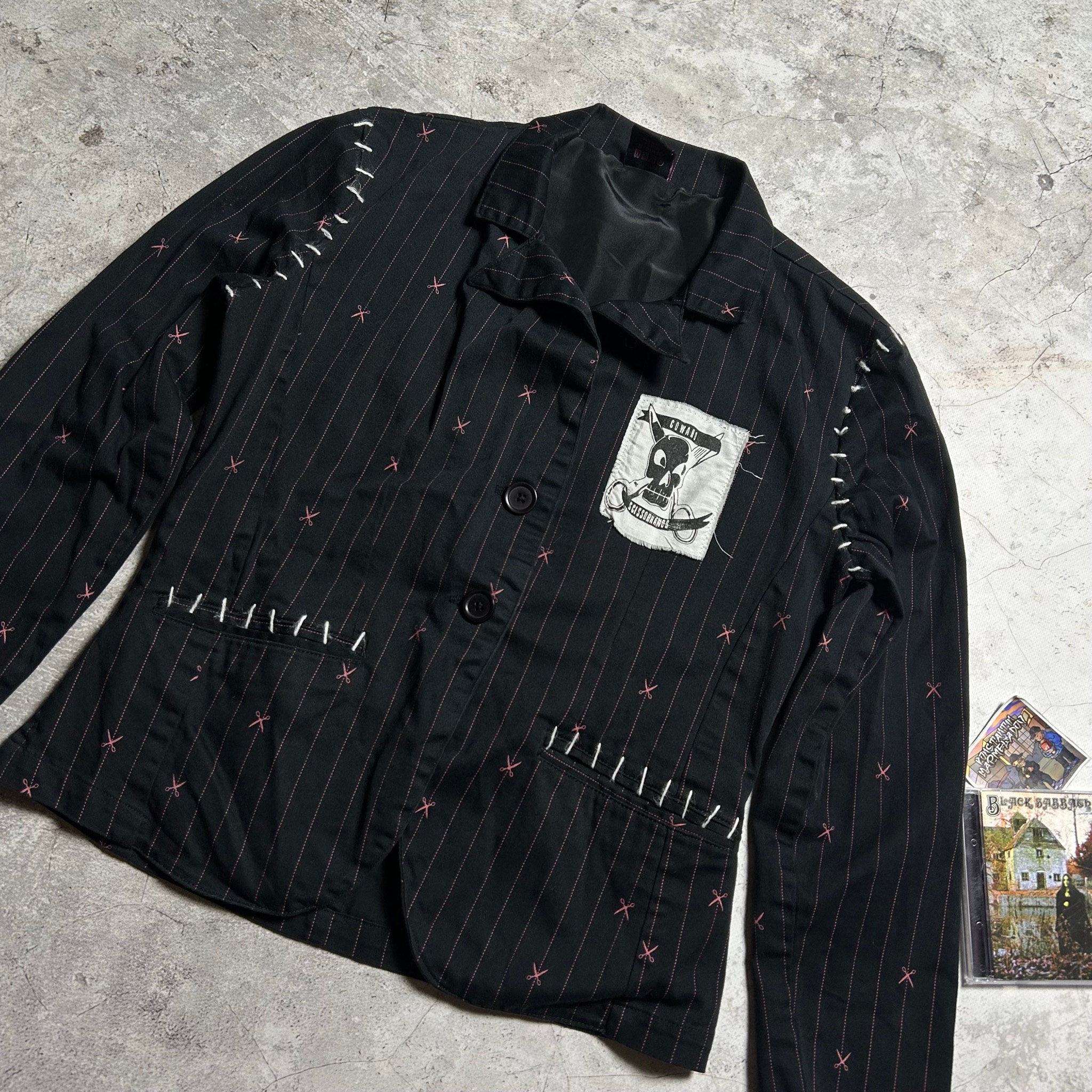 Edward Scissorhands Coward Pin Blazer, миниатюра 4