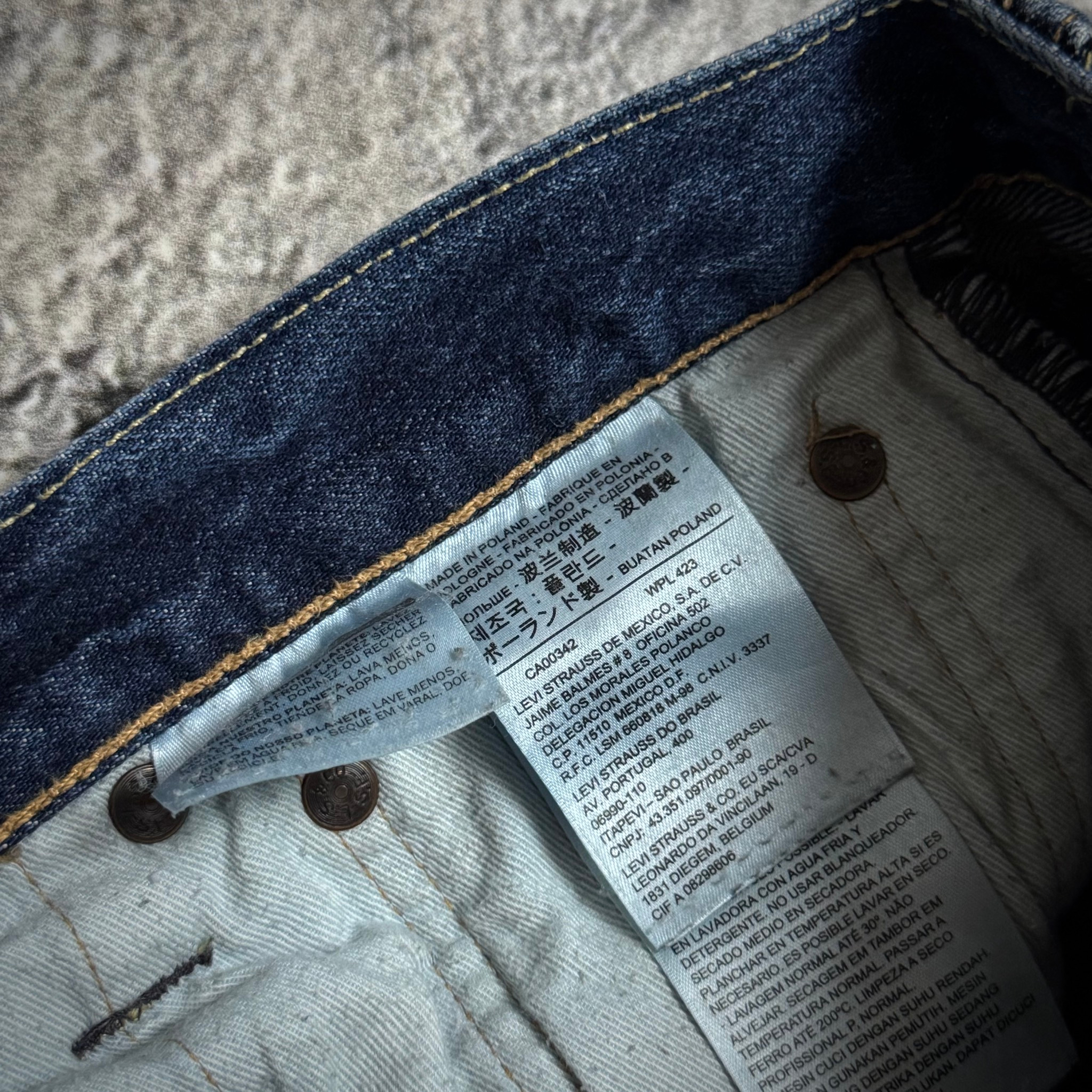 Levi's 501 Made in Poland Vintage Jeans, миниатюра 4
