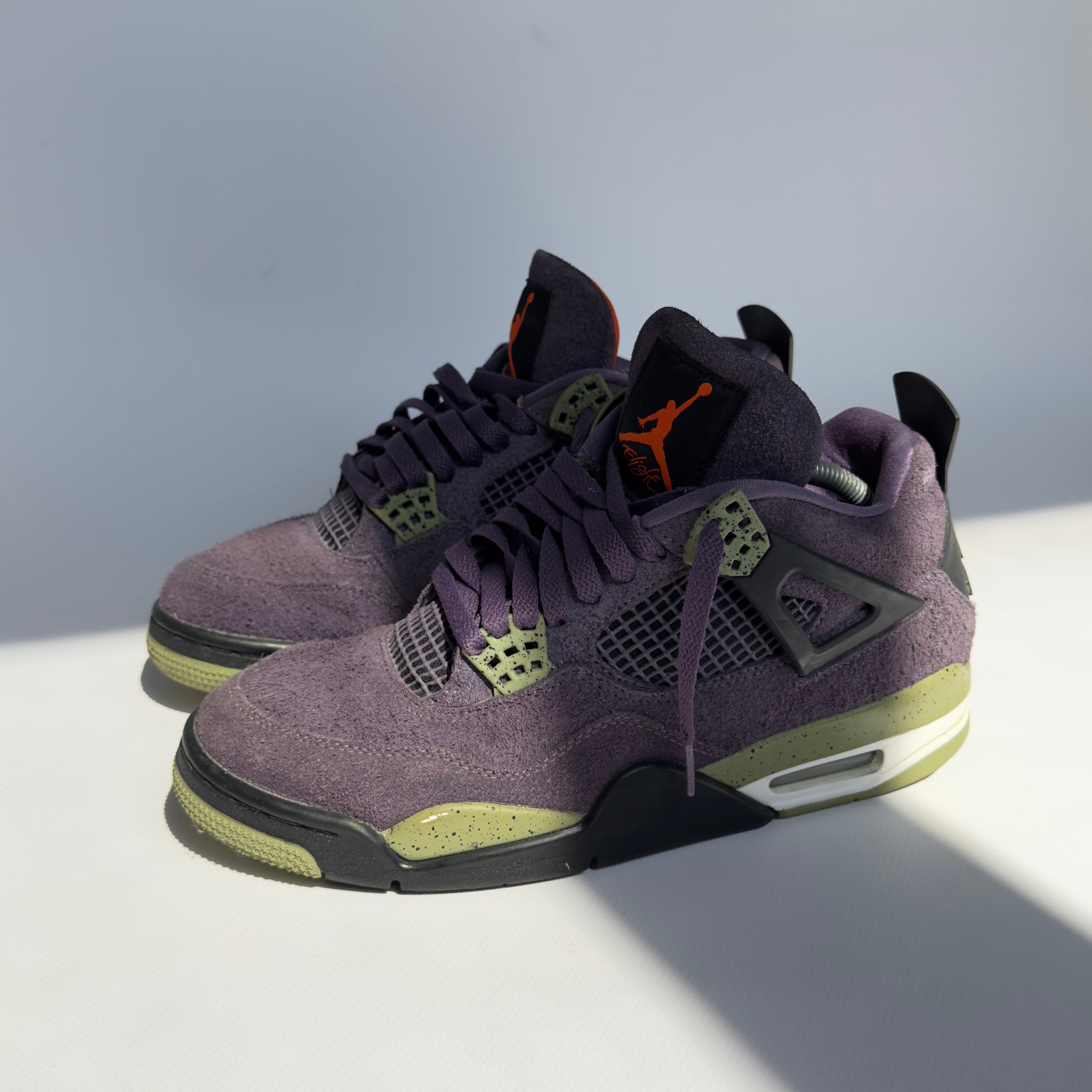 Nike Air Jordan 4 Retro Canyon Purple, миниатюра 1