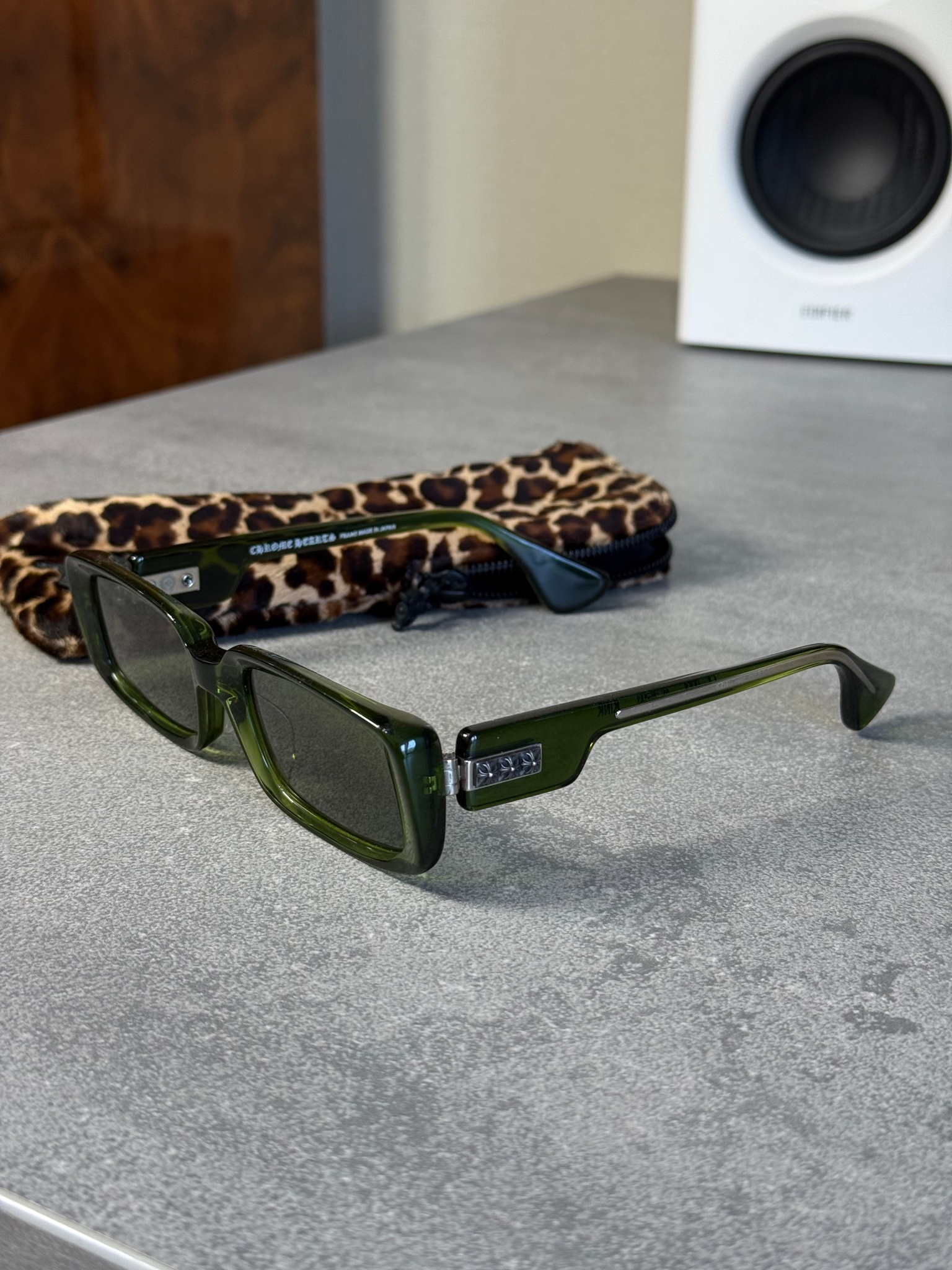 Chrome Hearts KINK Green Sunglasses, миниатюра 4