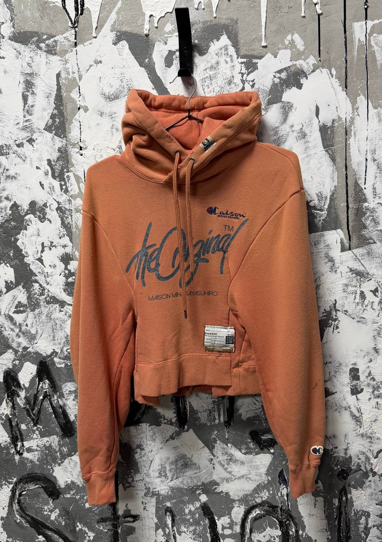 Maison Mihara Yasuhiro x Champion Hoodies FW22-23, миниатюра 1