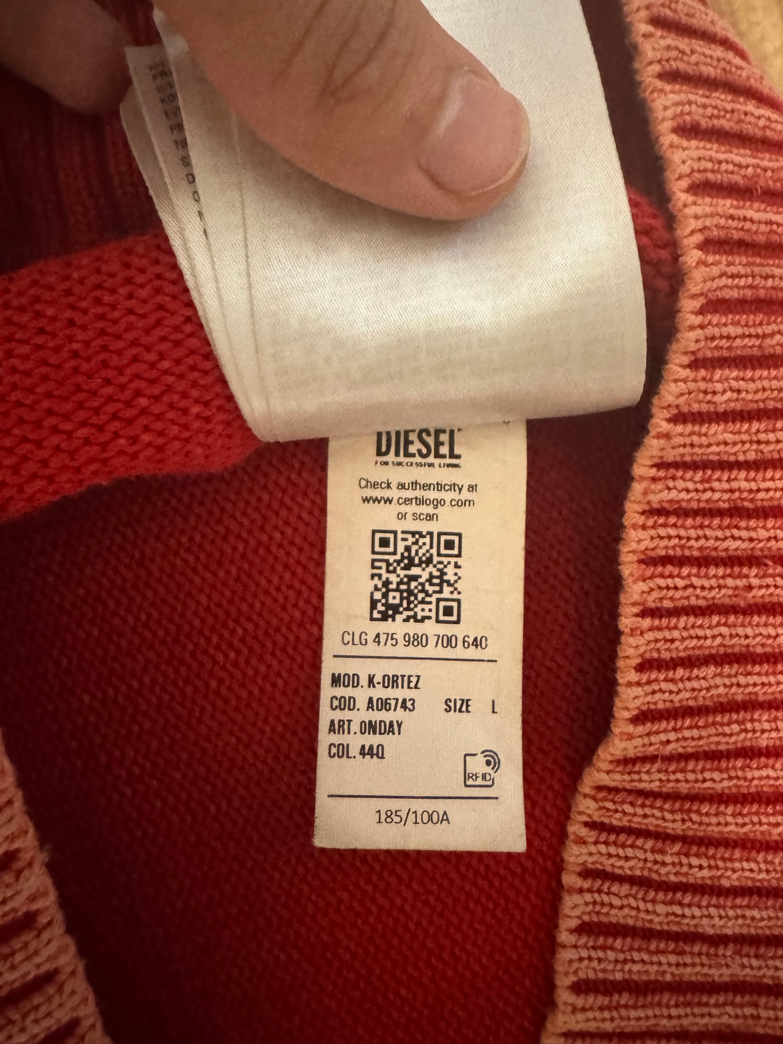 diesel Свитер, миниатюра 5