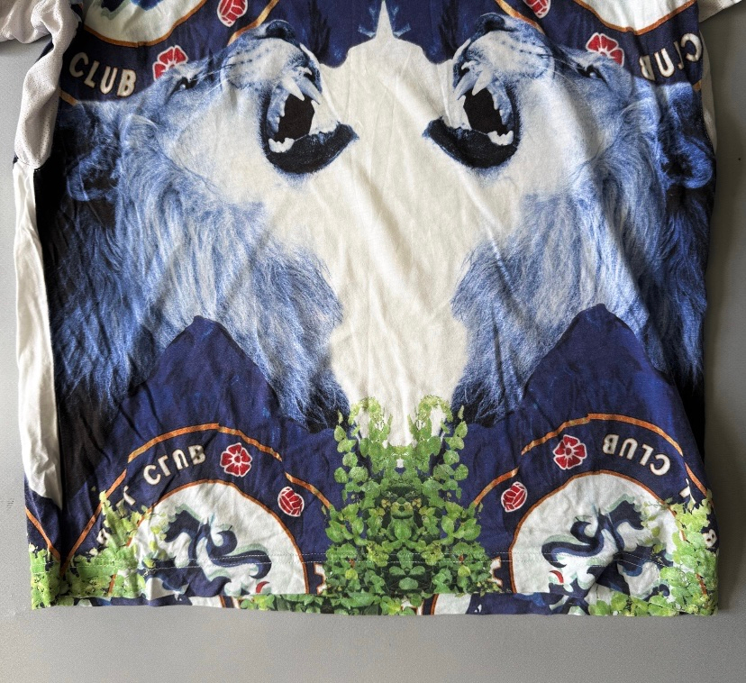Dirk Bikkembergs x FC Chelsea Limited All Over Printed Tee, миниатюра 2