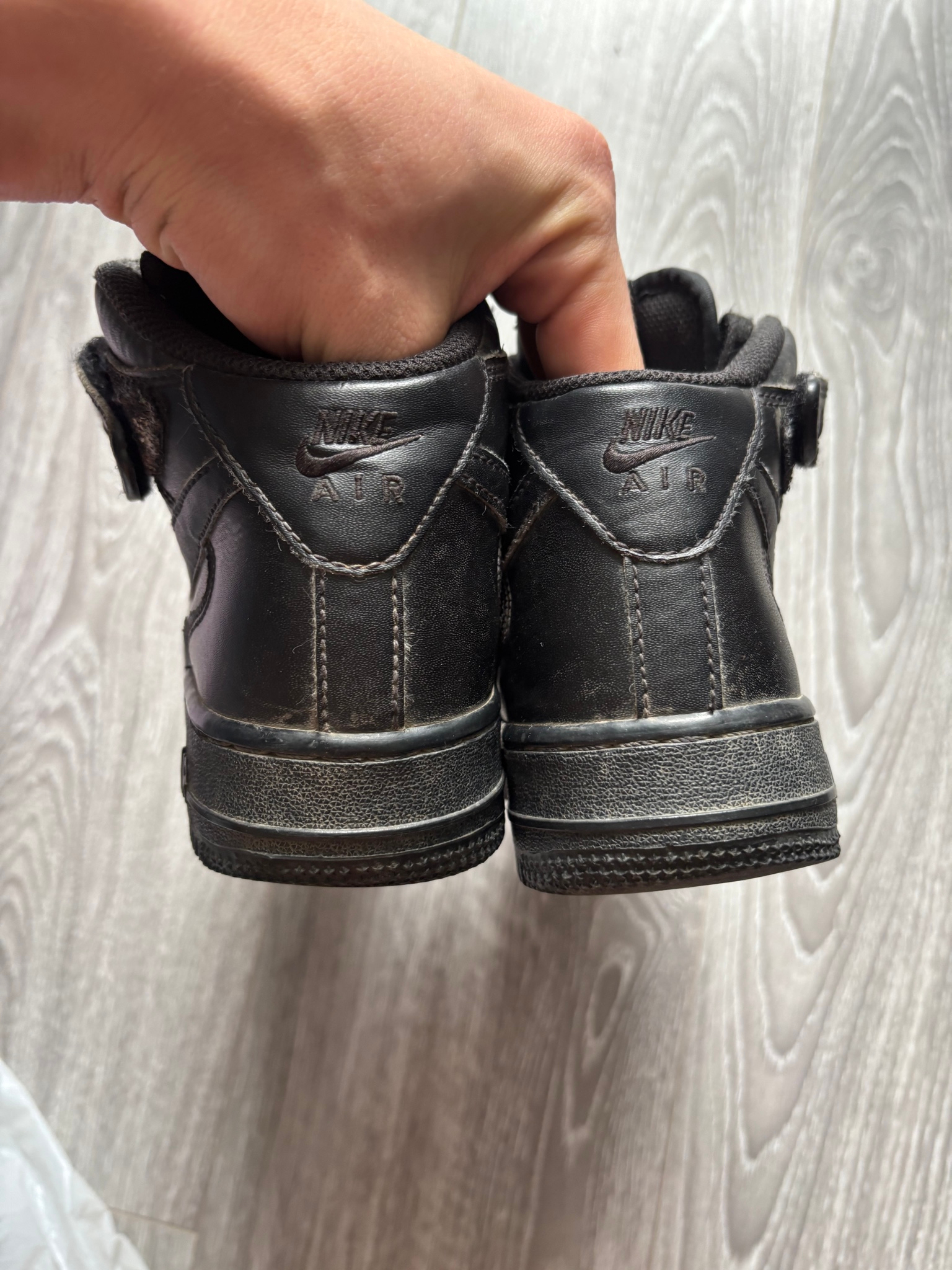 Nike Air Force 1 Mid Black, миниатюра 2