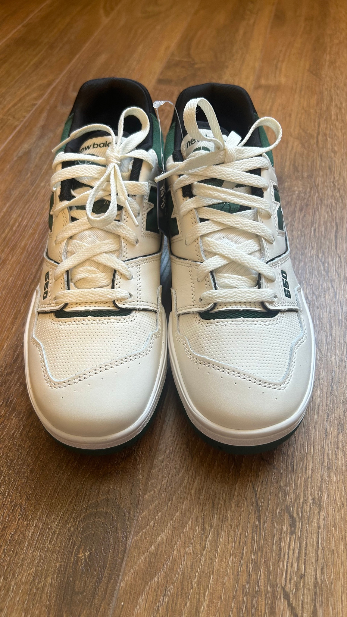 New balance 550 White/Green, миниатюра 1