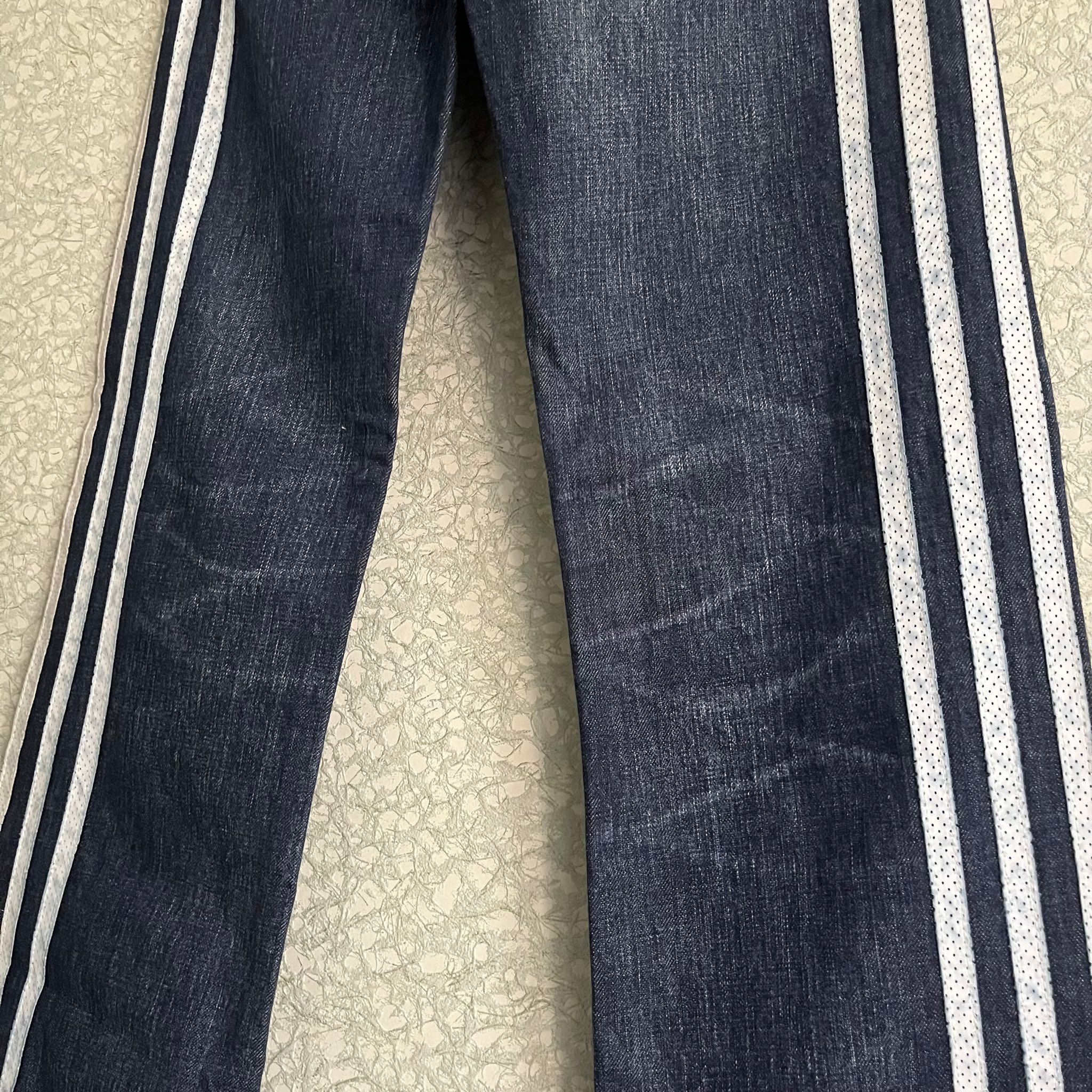 Y-3 SS04 Double 3-Stripe Spotted Horse Jeans, миниатюра 4
