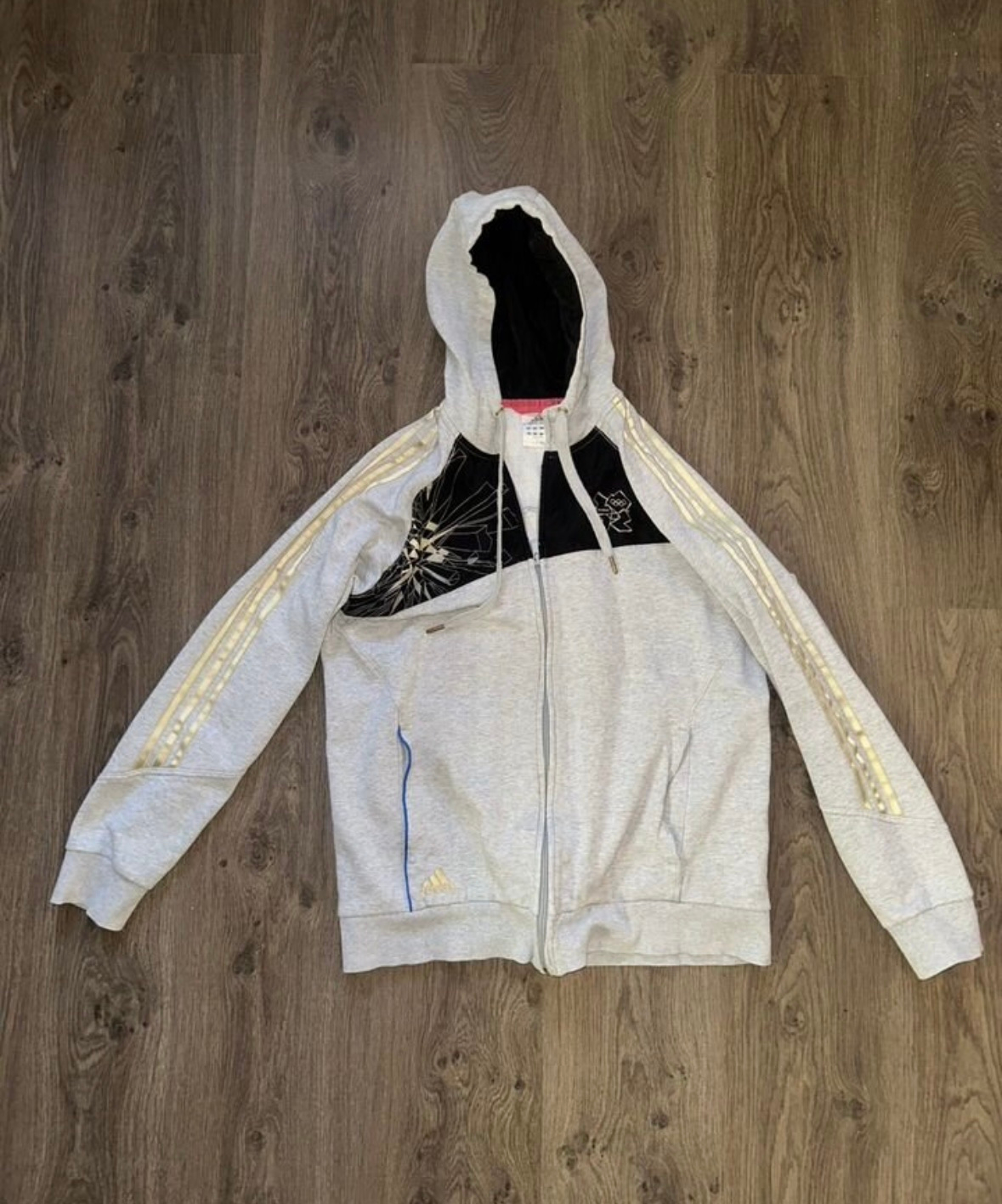 Adidas зип худи, миниатюра 1