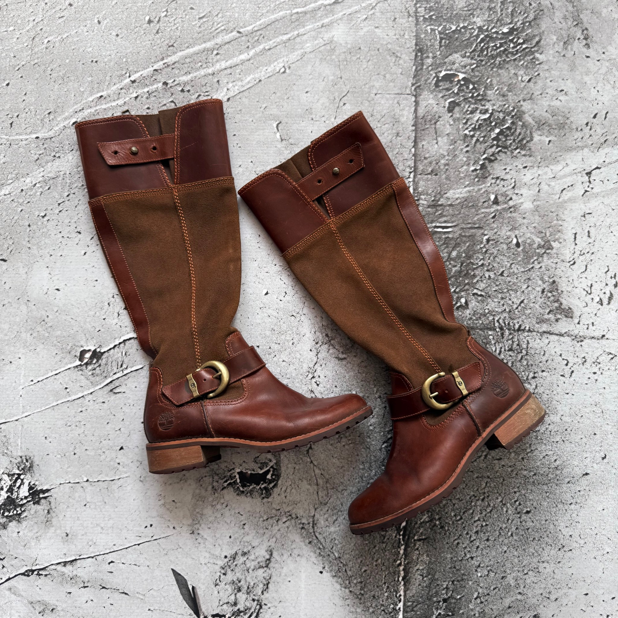 Timberland 2000s Vintage Women Cowgirl Boots, миниатюра 1