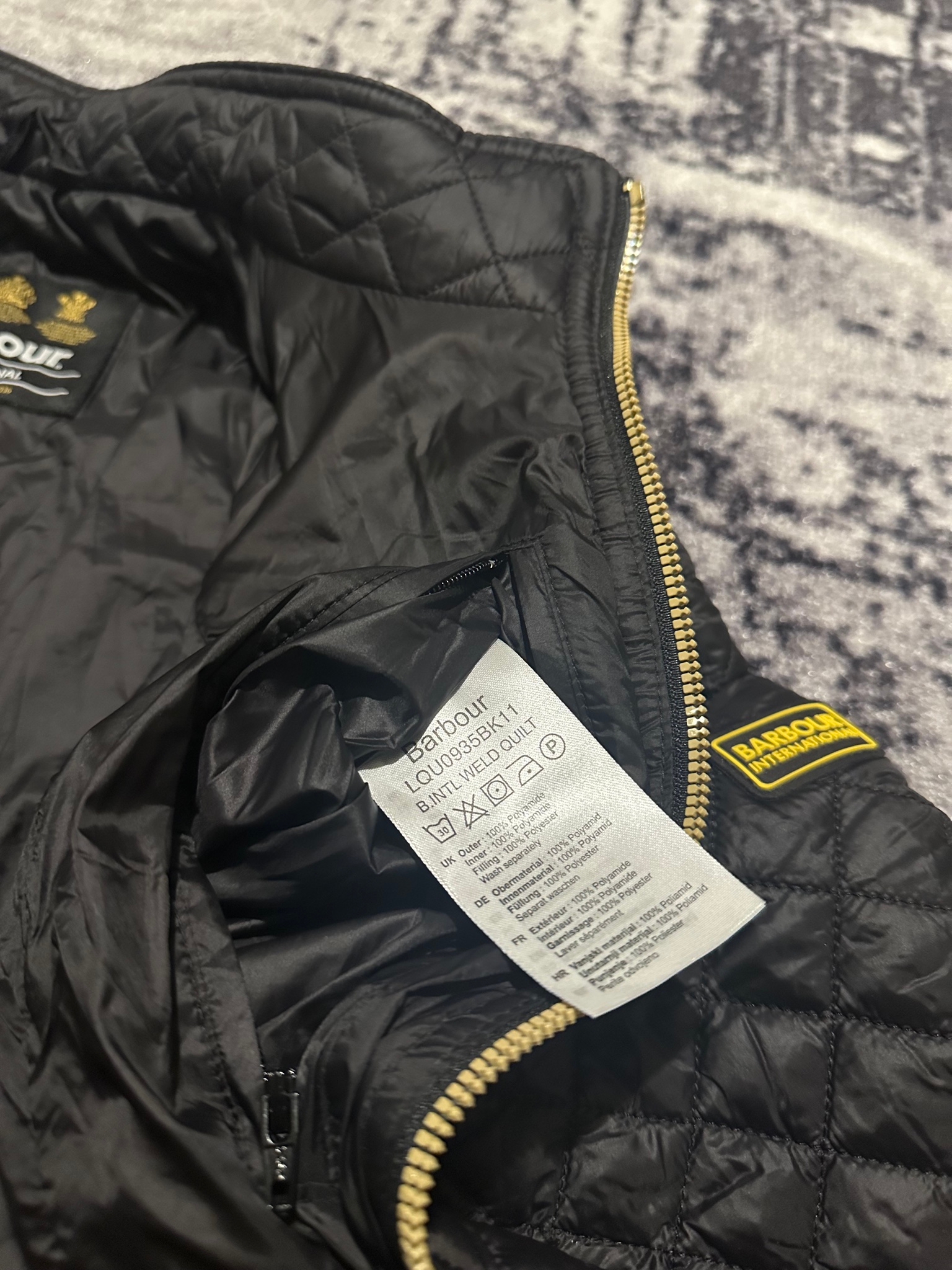 Barbour International Weld Quilt, миниатюра 7