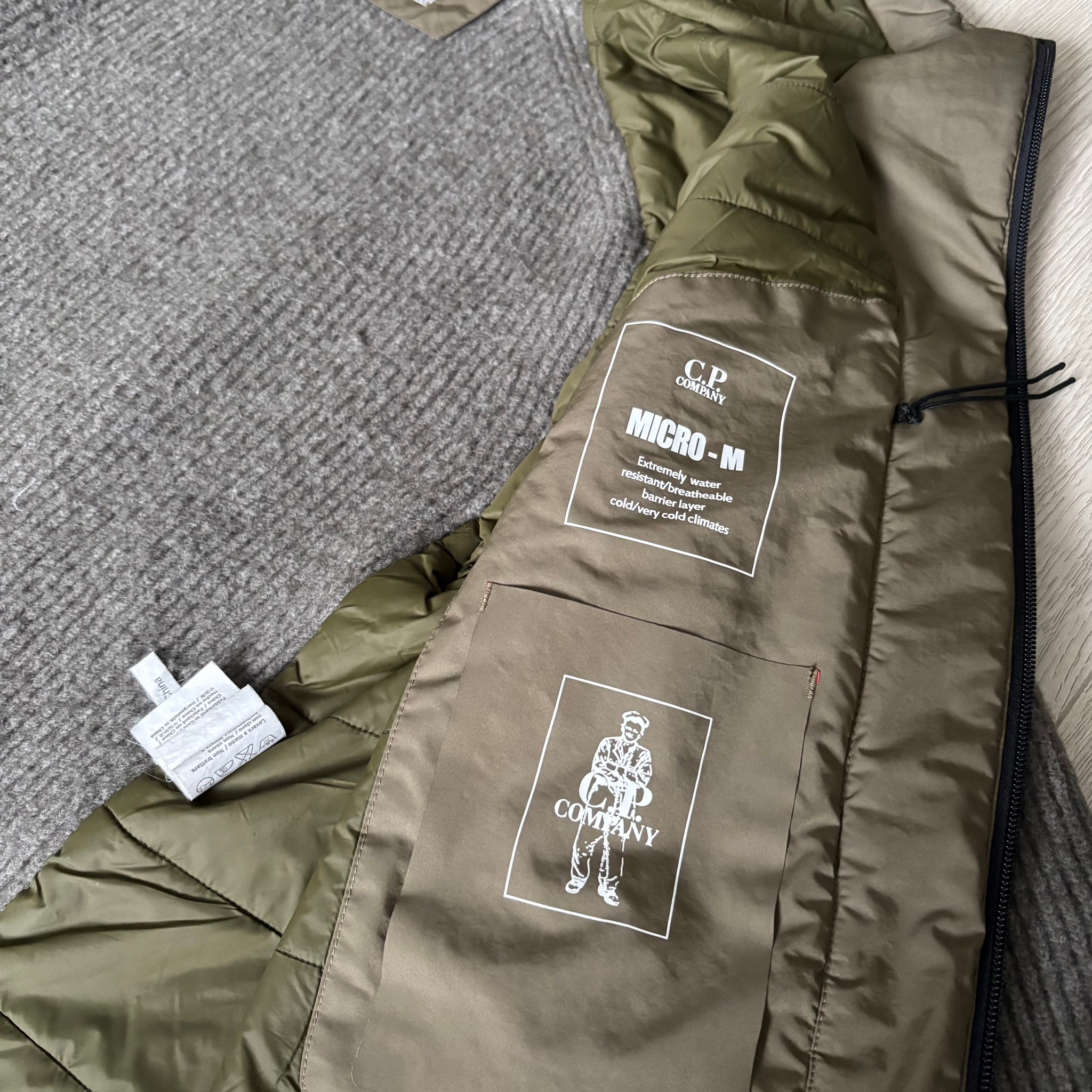 C.P. Company Micro-M Wool+Nylon Jacket, миниатюра 7