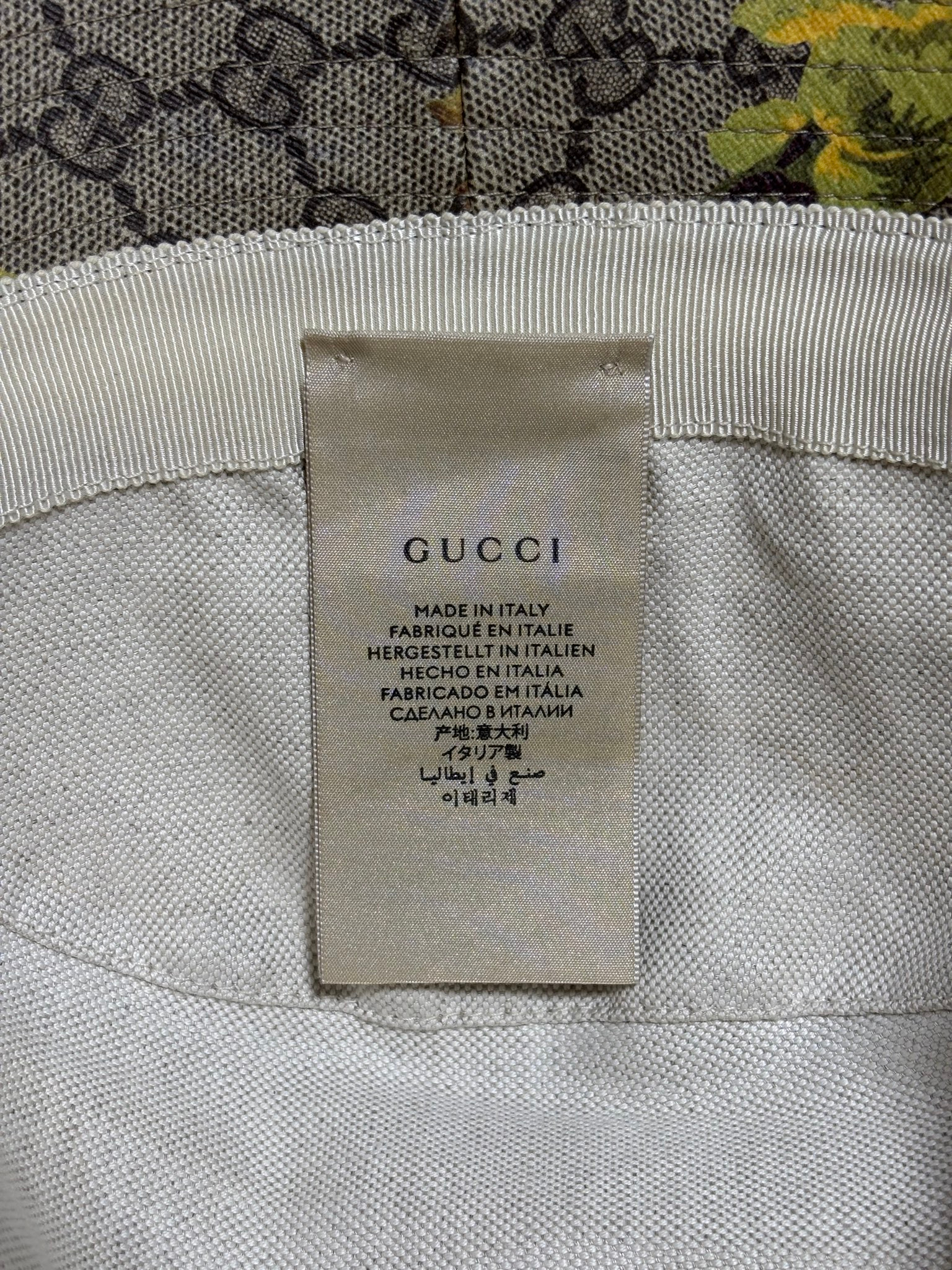 Gucci GG Supreme Dusty Azalea Bucket Hat, миниатюра 7