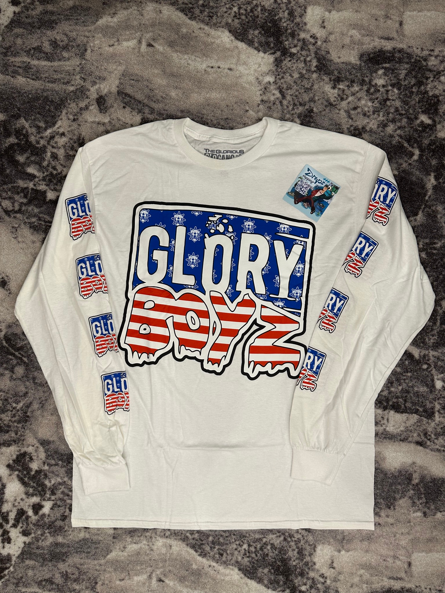 Glo Gang Glory Boyz Long Sleeve Tee, миниатюра 1