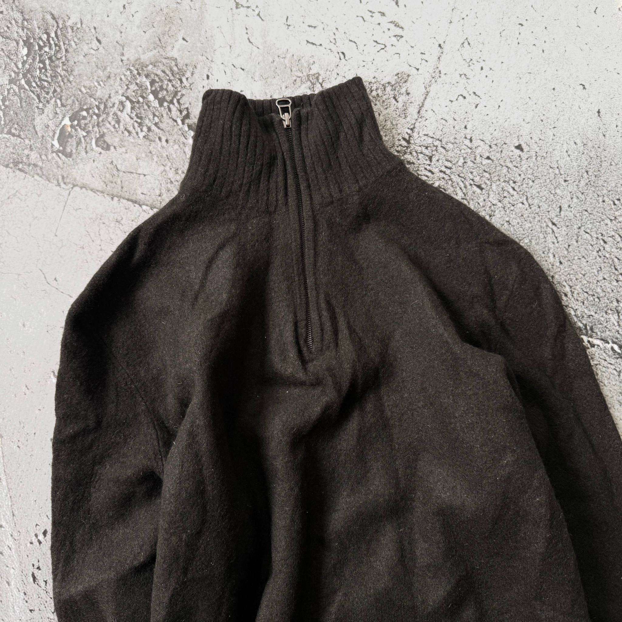 Hugo Boss 2000s Vintage Virgin Wool Quarter Zip Sweater, миниатюра 4