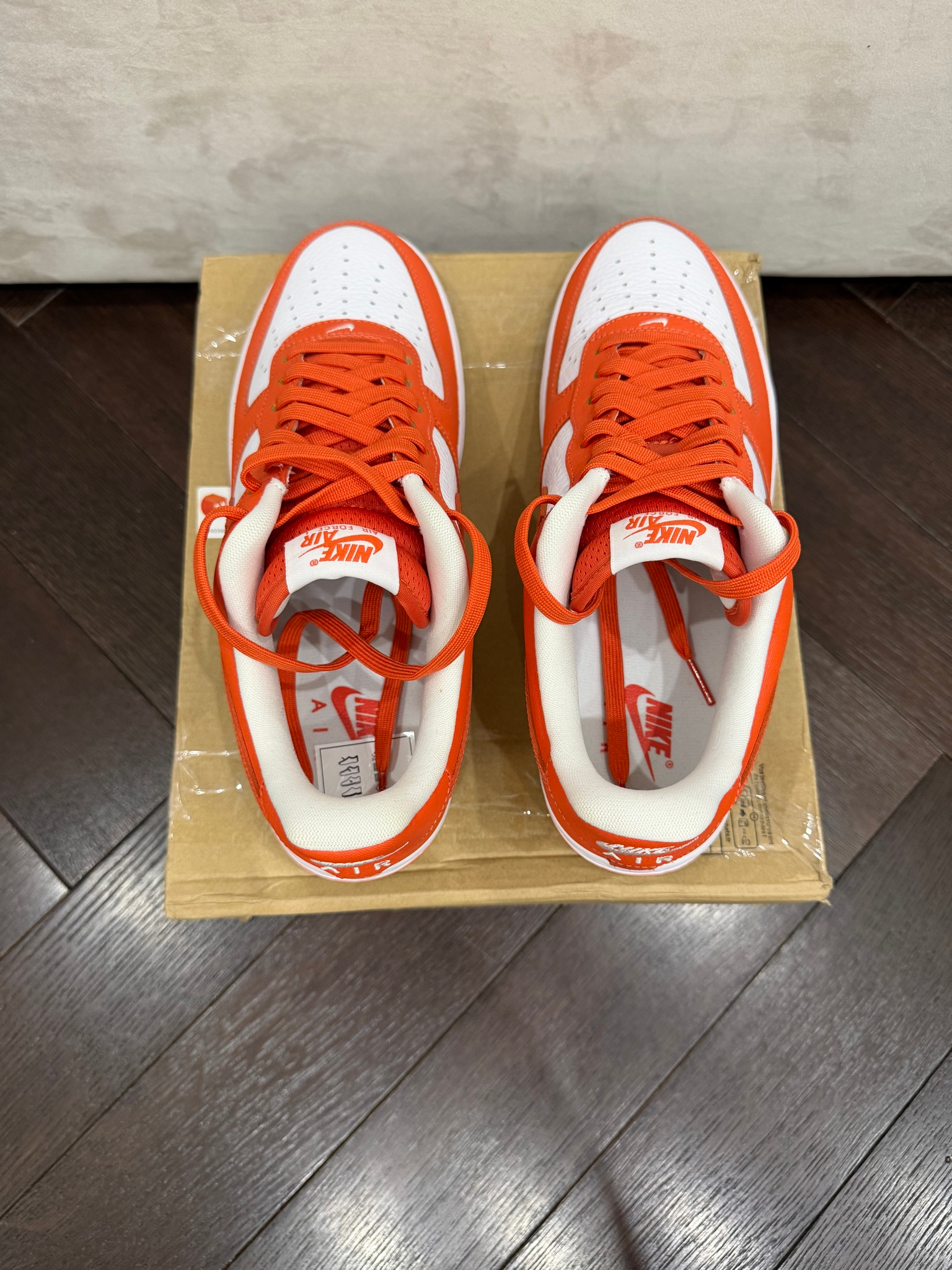 Nike Air Force 1 Orange Sport Canvas, миниатюра 2