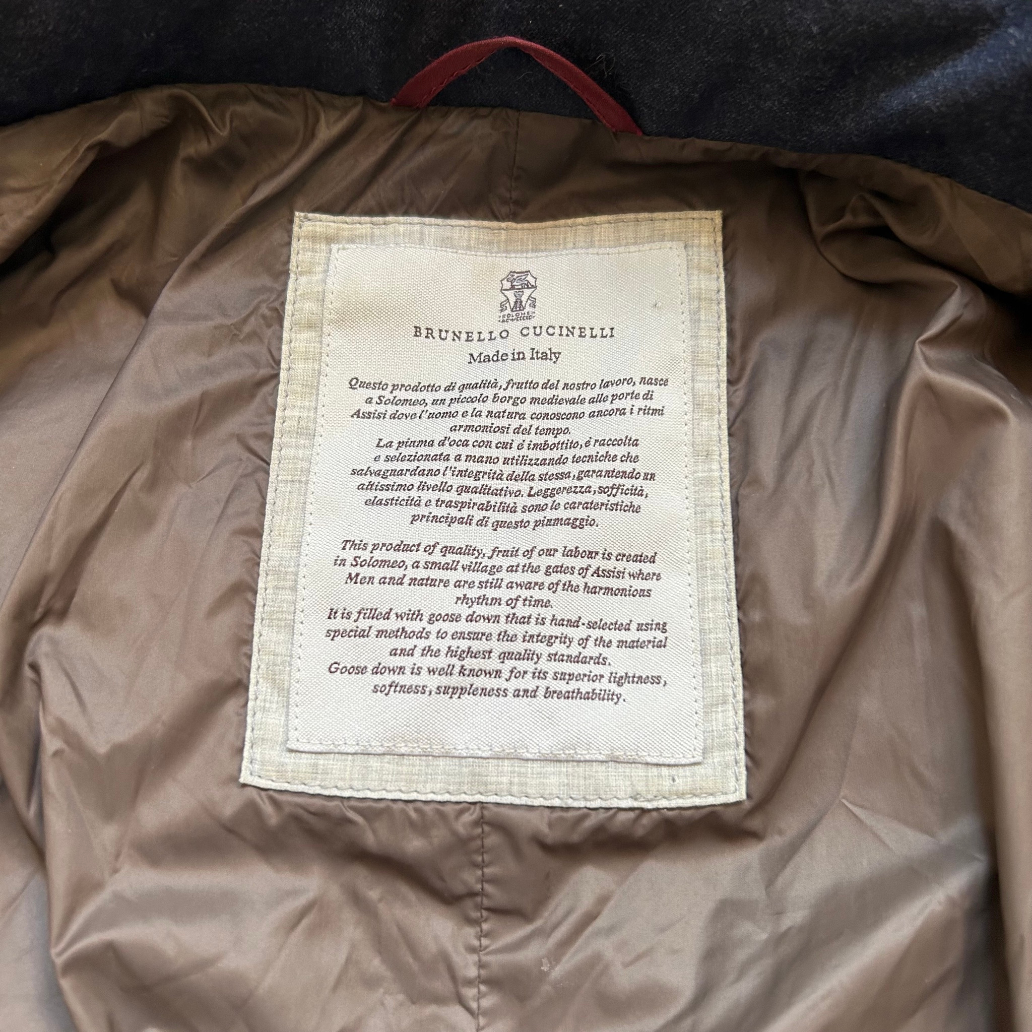 Brunello Cucinelli Шерстяной пуховик, миниатюра 3