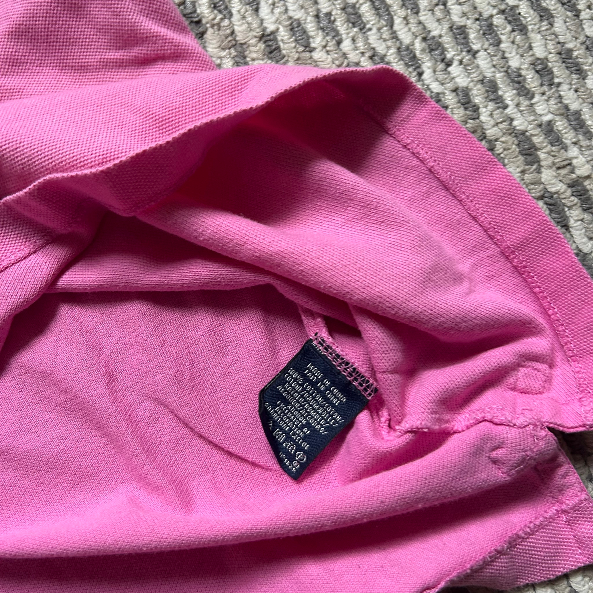 Polo Ralph Lauren Vintage Pink Big Logo Chief Keef Tee, миниатюра 3