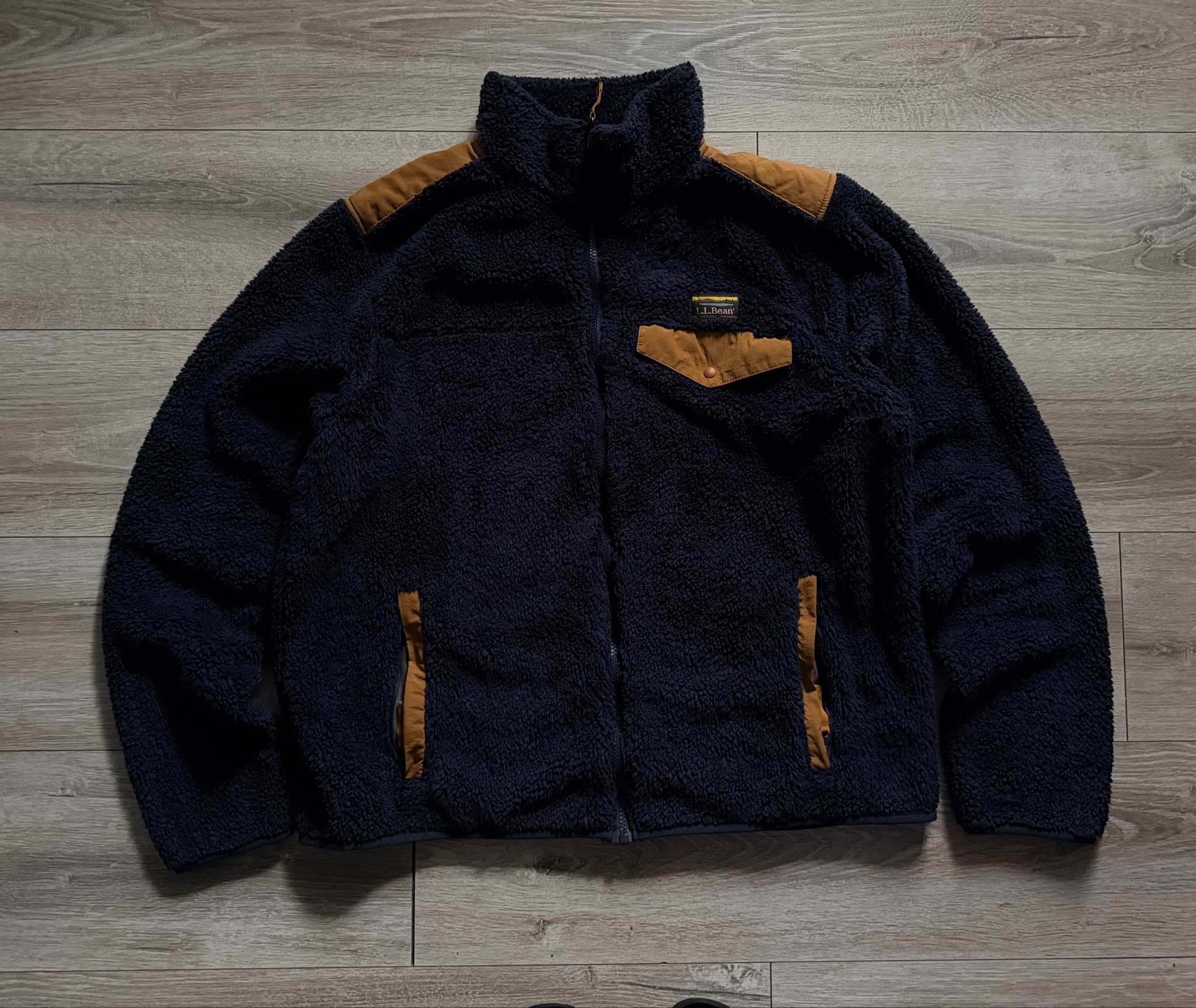 L.L.Bean Montain Pile Fleece Jacket Sherpa, миниатюра 3