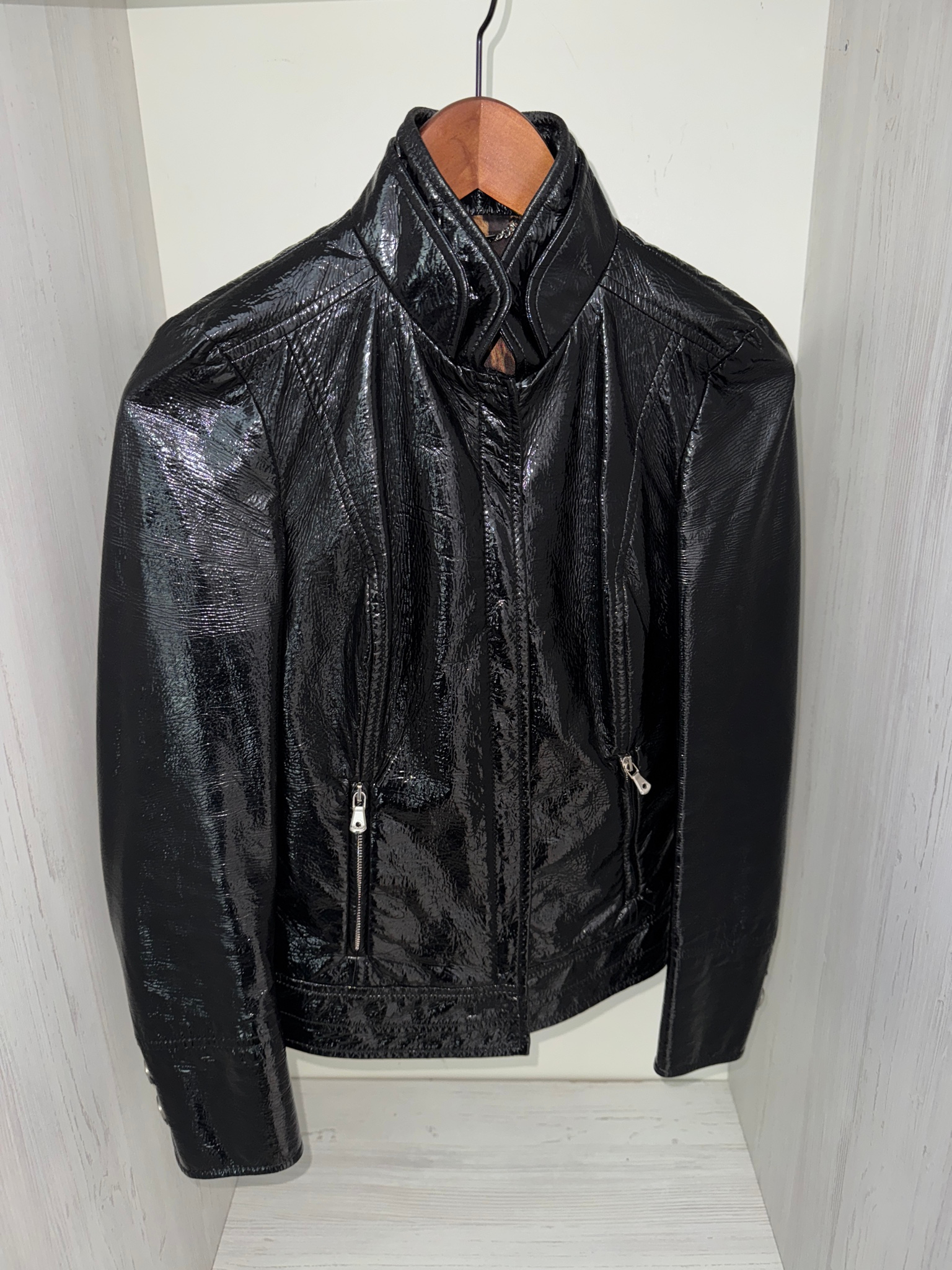 Dolce & Gabbana Leather jacket, миниатюра 1