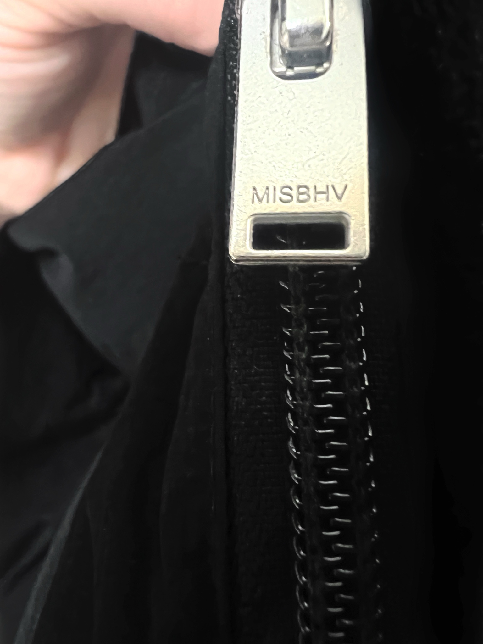 Misbhv Cropped logo Embroidered Puffer, миниатюра 9
