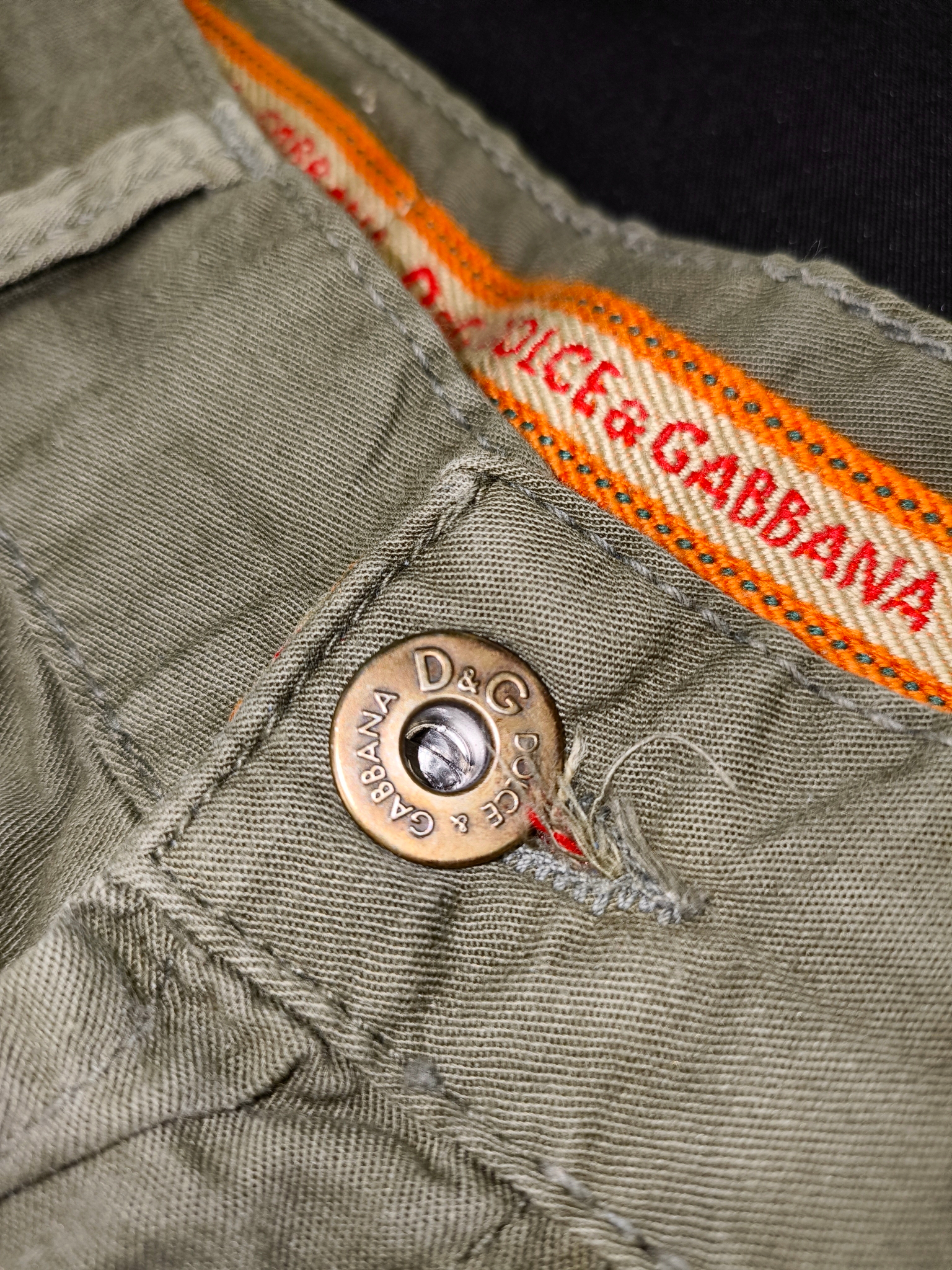 Dolce & Gabbana SS2006 Military pants, миниатюра 7