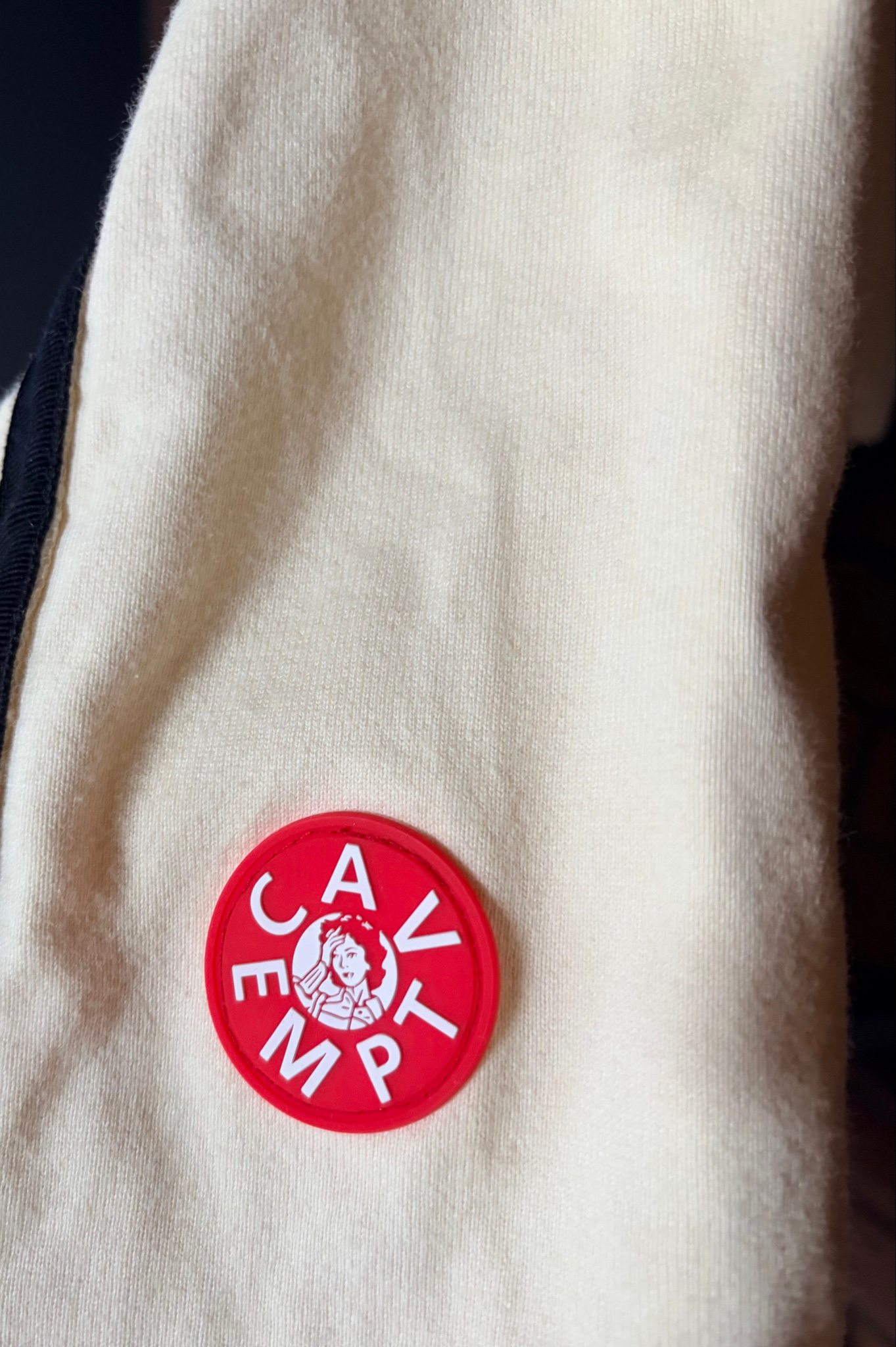Cav Empt Overdye Taped Light Zip Hoodie, миниатюра 4